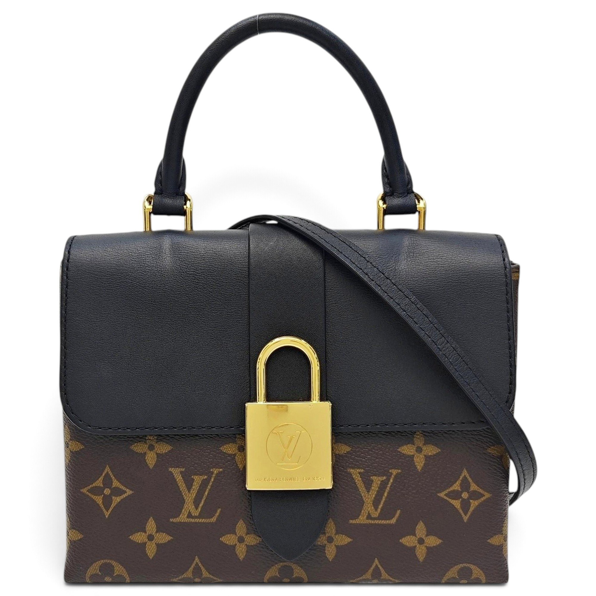 Locky BB leather handbag