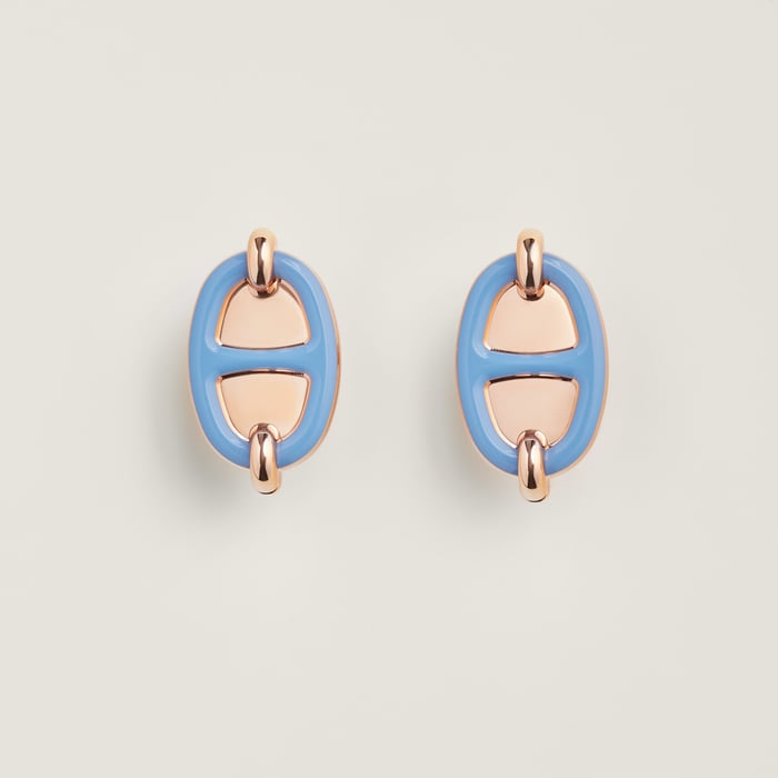 Bleu De Lille Mini Maillon Earrings