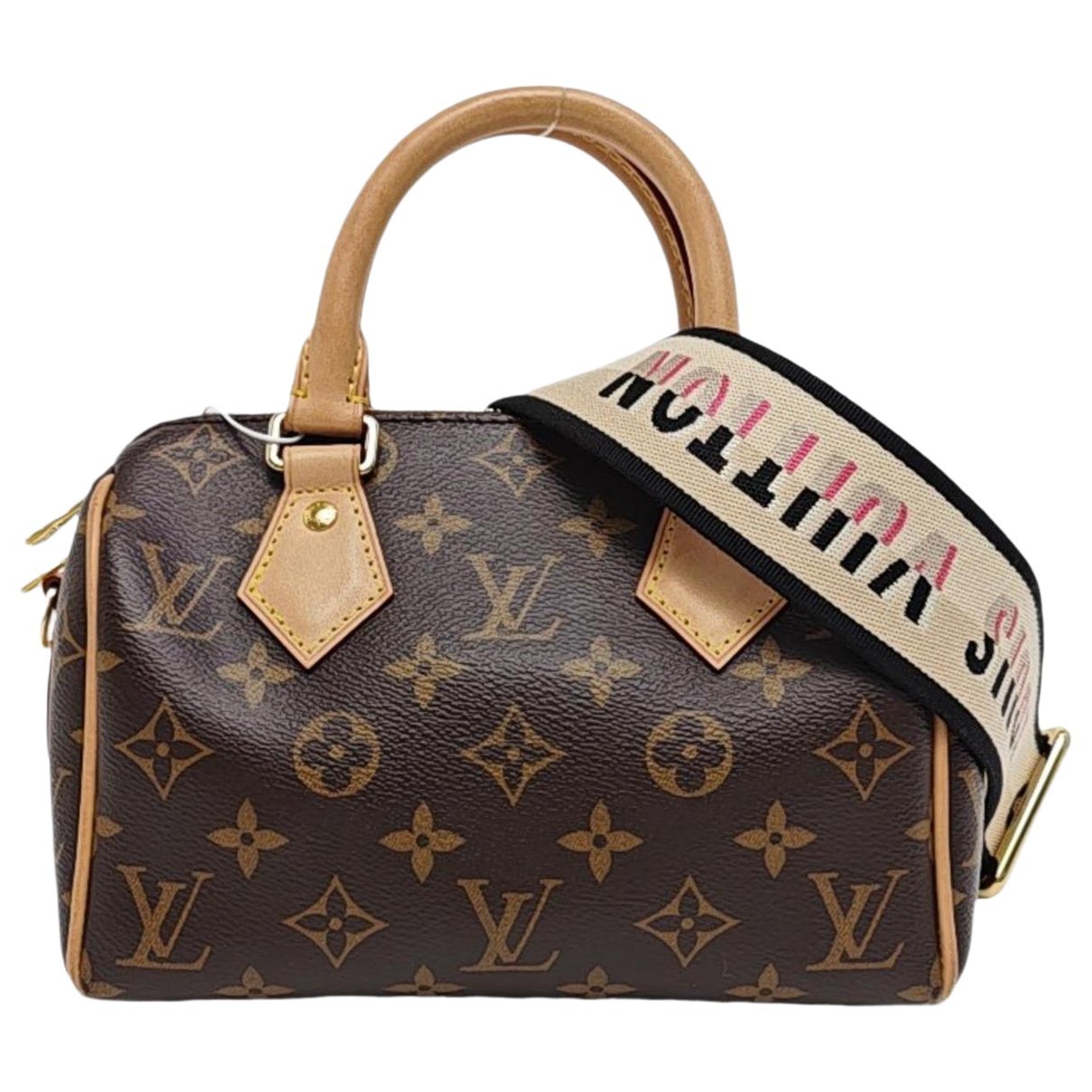 Nano Speedy / Mini HL leather handbag