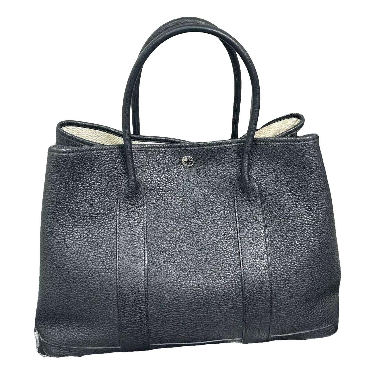 Garden Party leather handbag