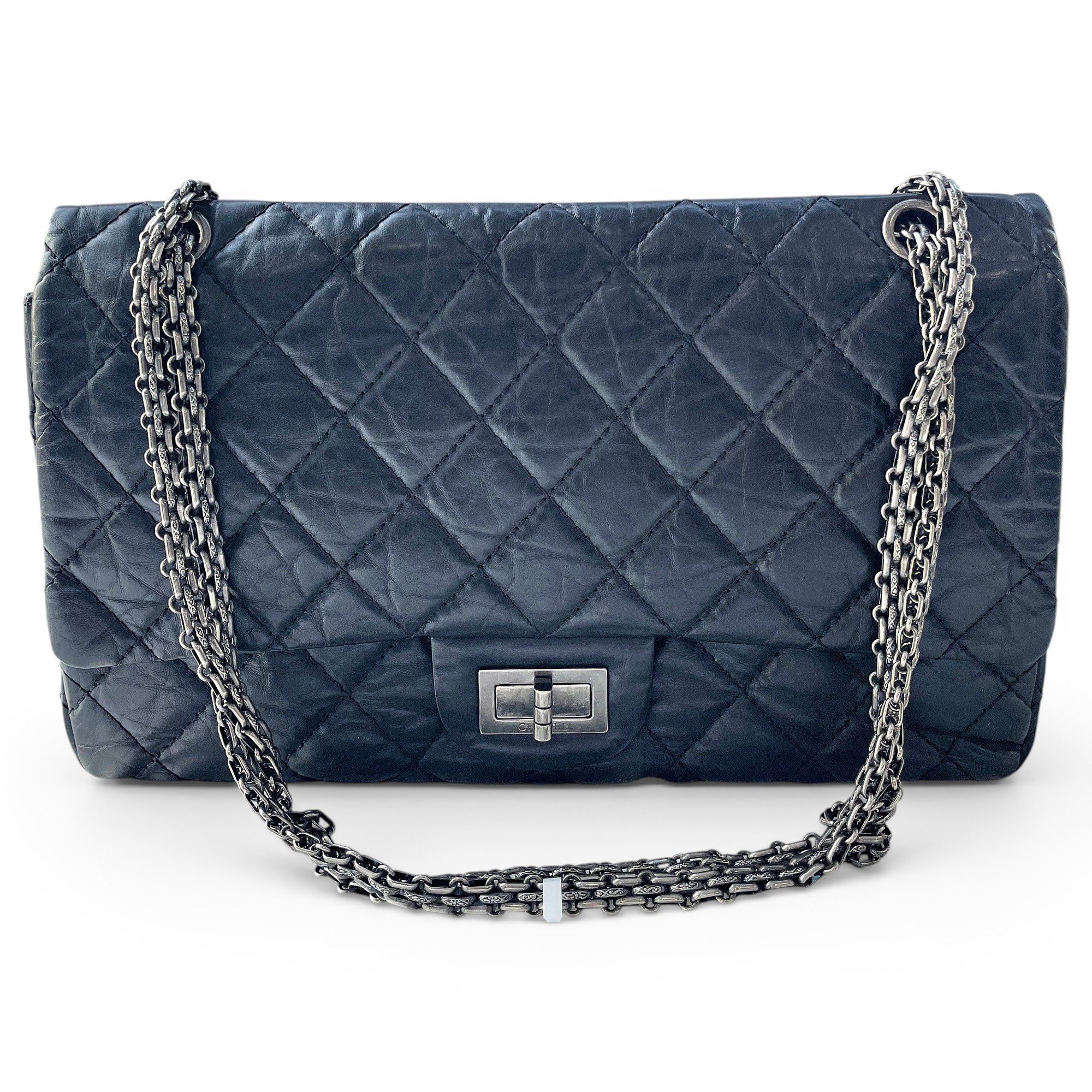 2.55 leather handbag