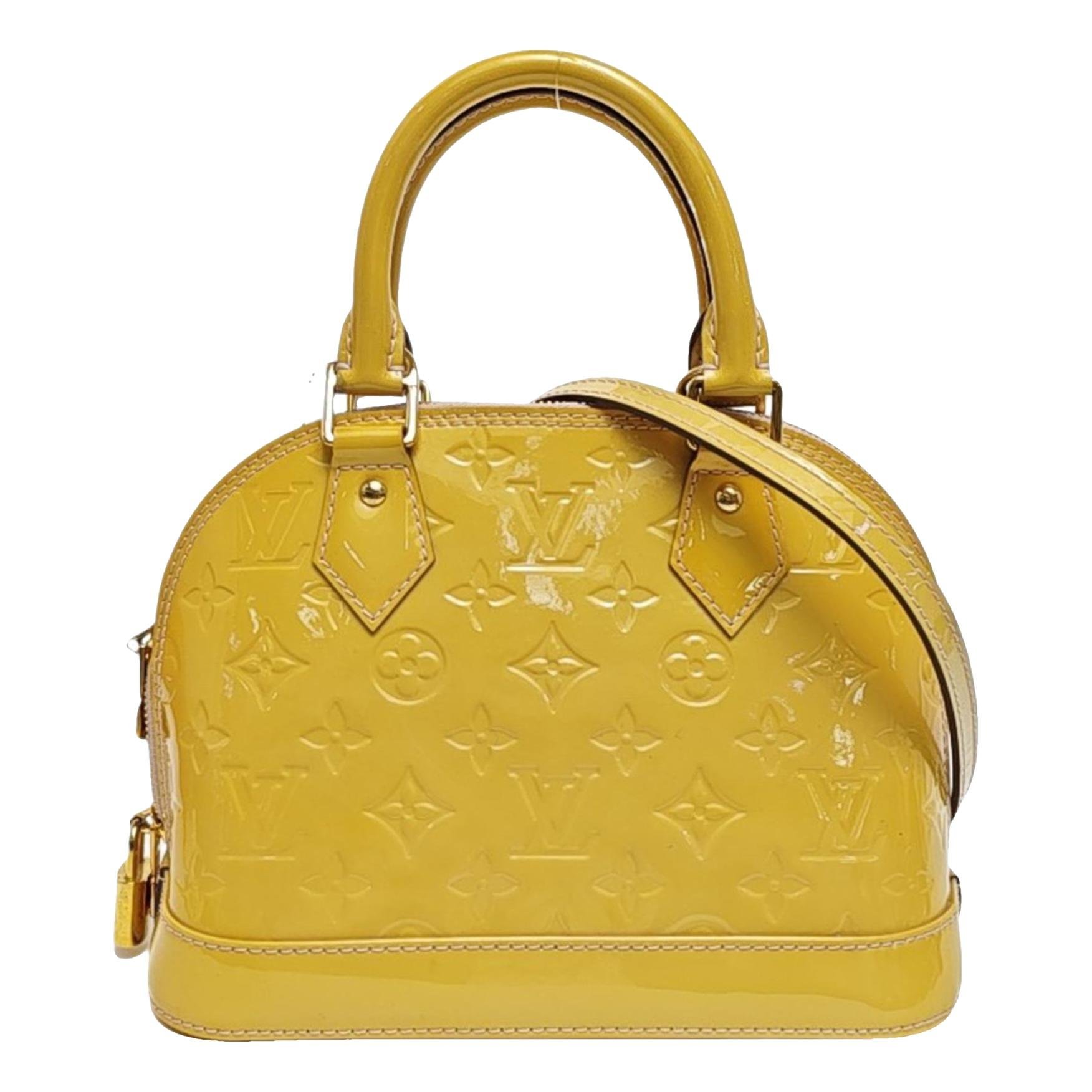 Alma BB patent leather handbag