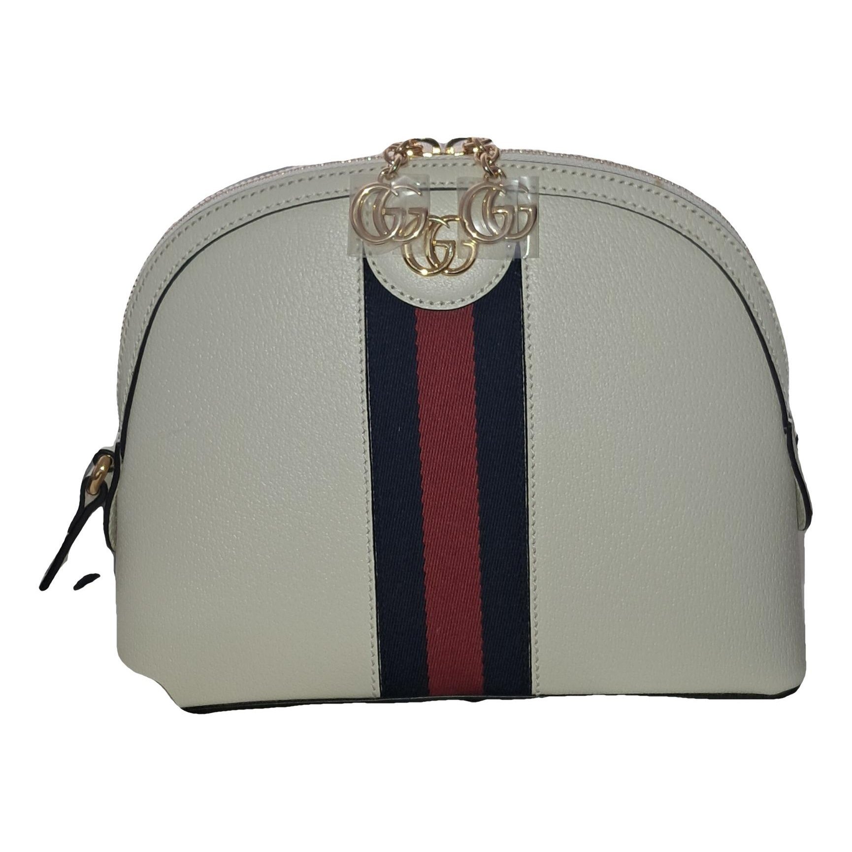 Ophidia Dome leather handbag