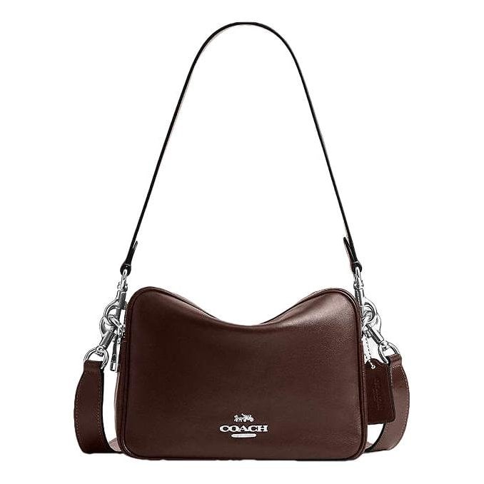 Leather crossbody bag