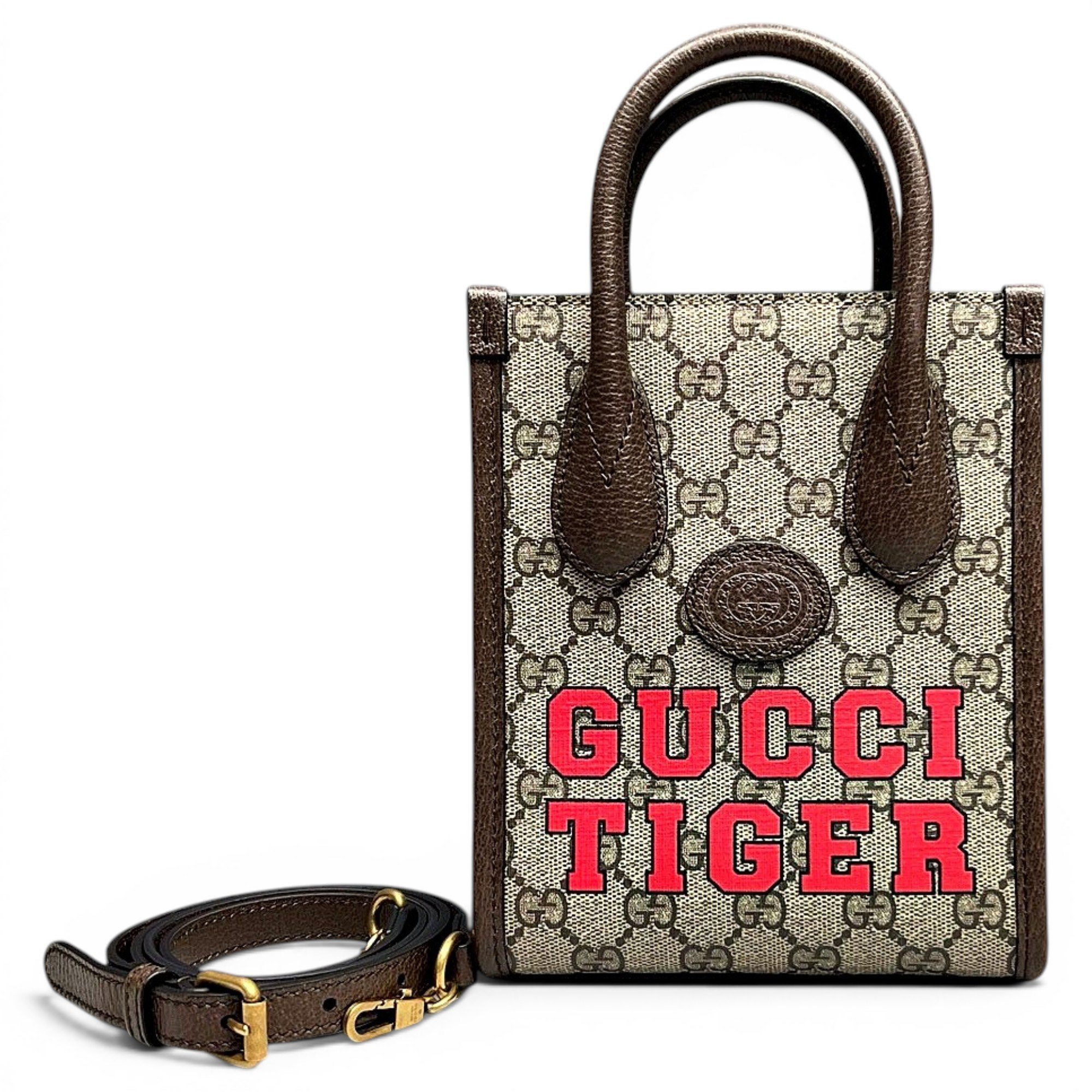 Ophidia leather tote