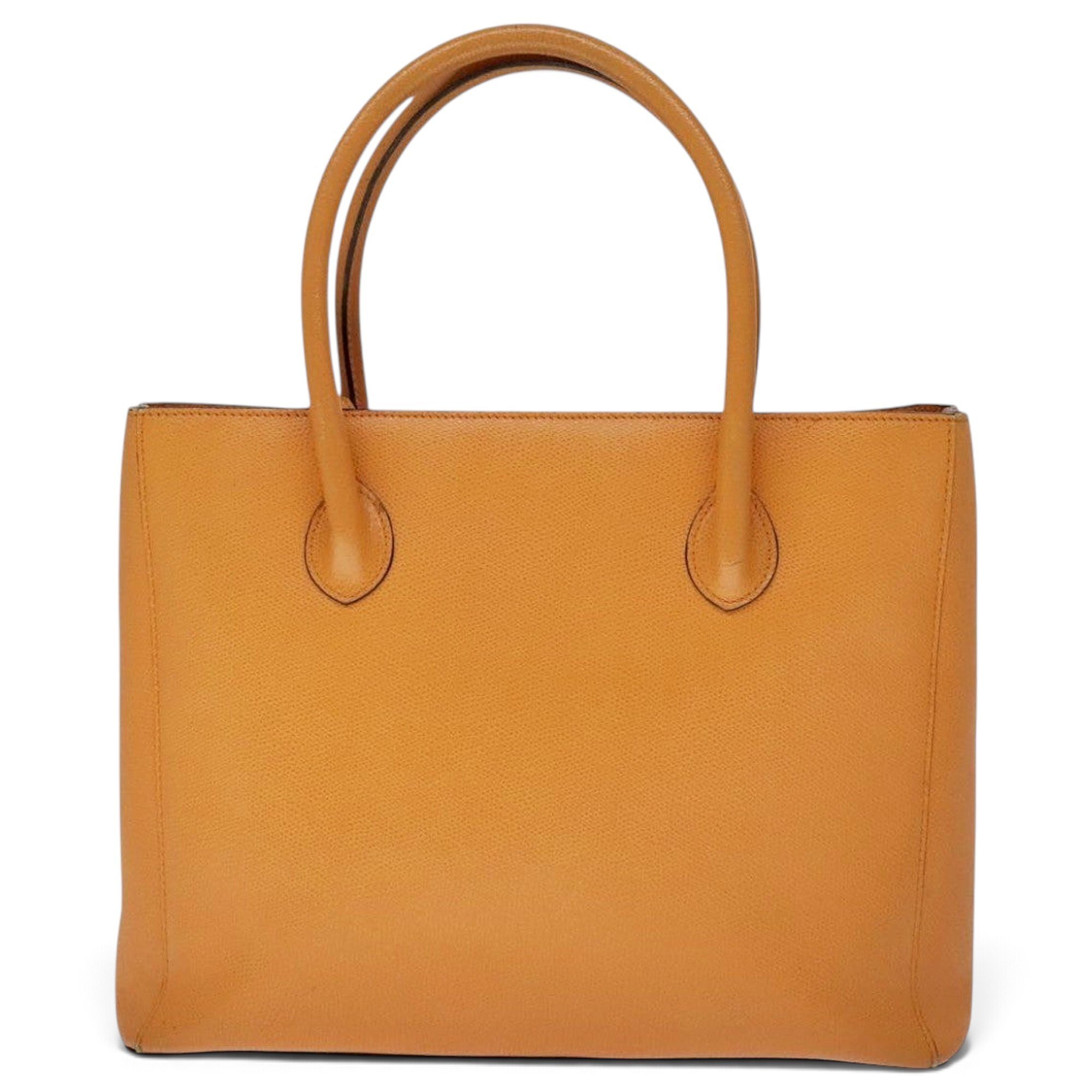 Leather tote