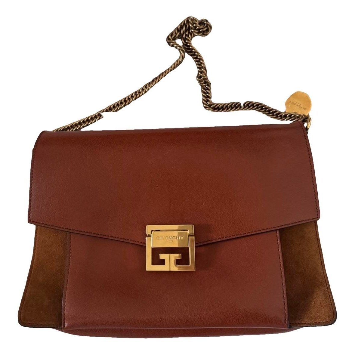 GV3 leather crossbody bag