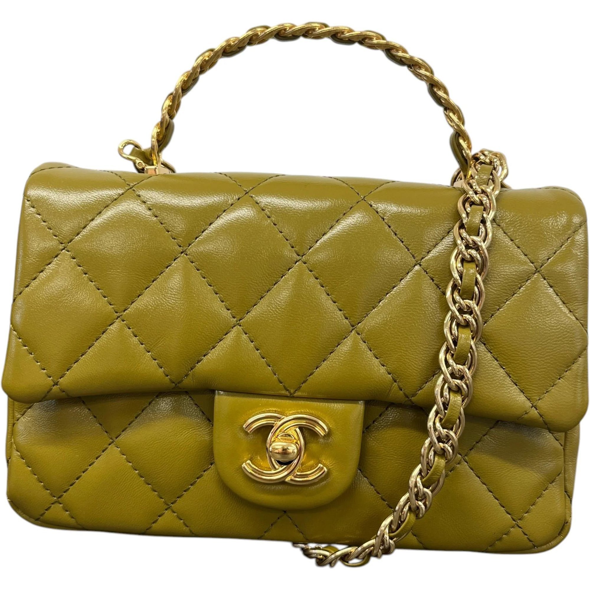 Leather handbag