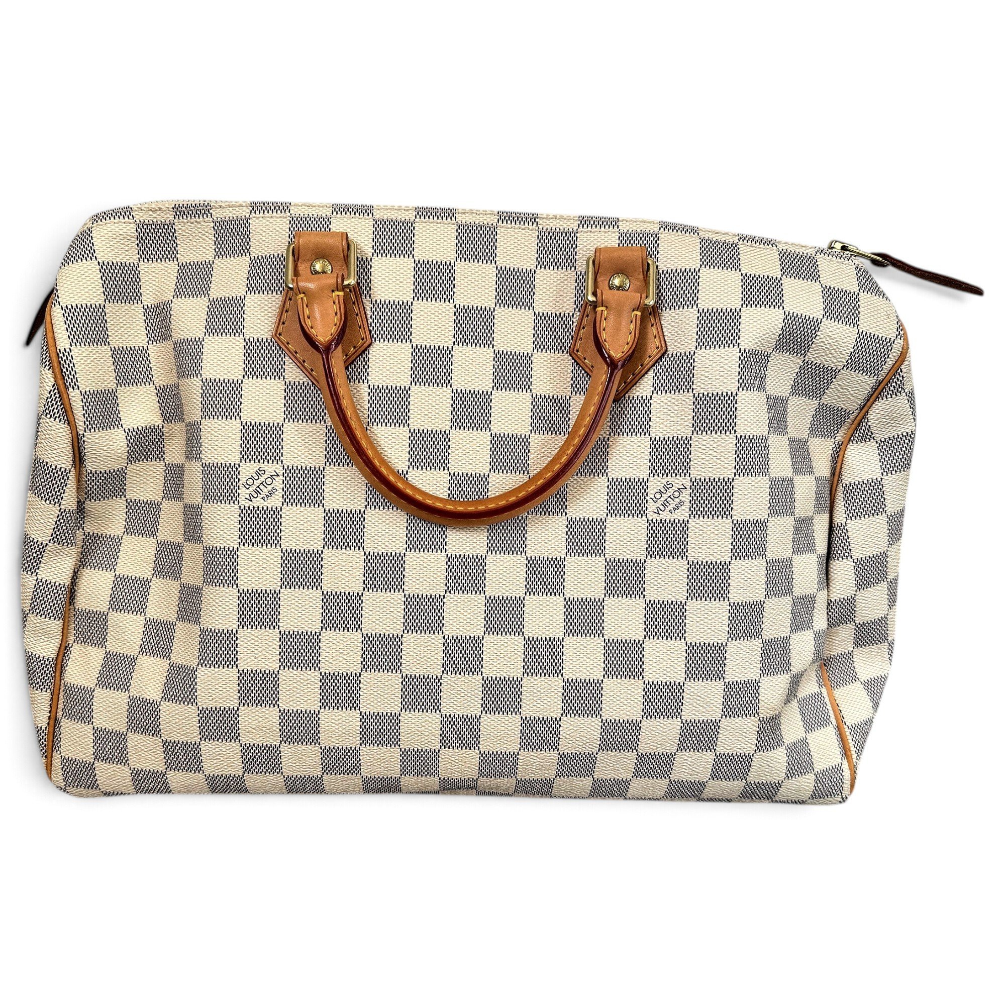 Speedy leather bag
