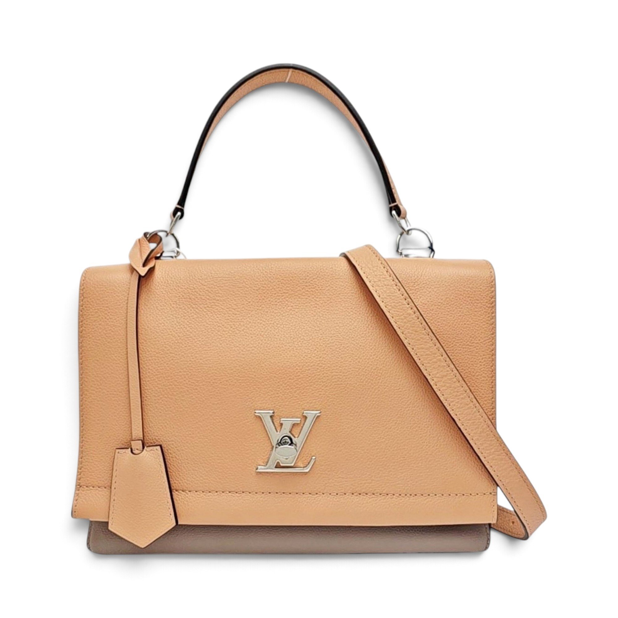 Lockme leather handbag