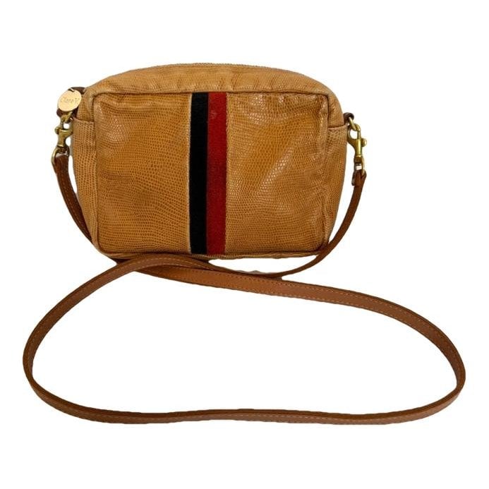 Leather crossbody bag