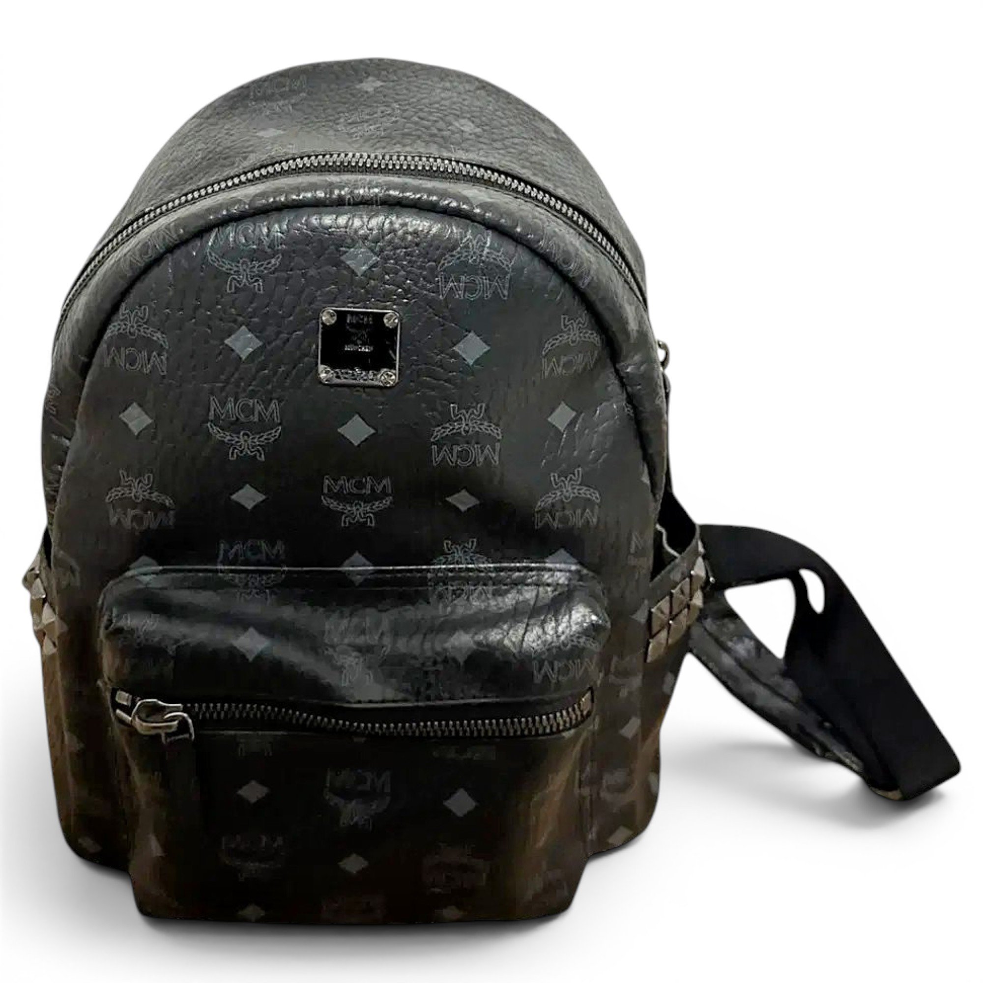Stark leather backpack