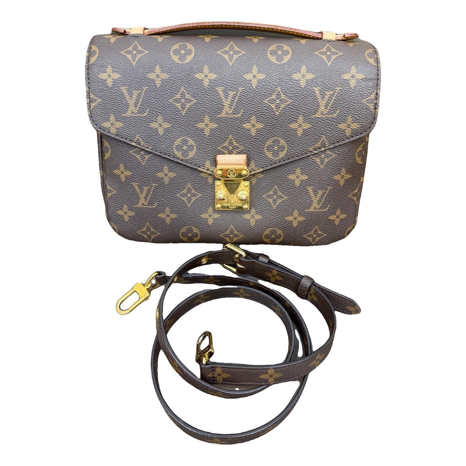 Metis leather handbag