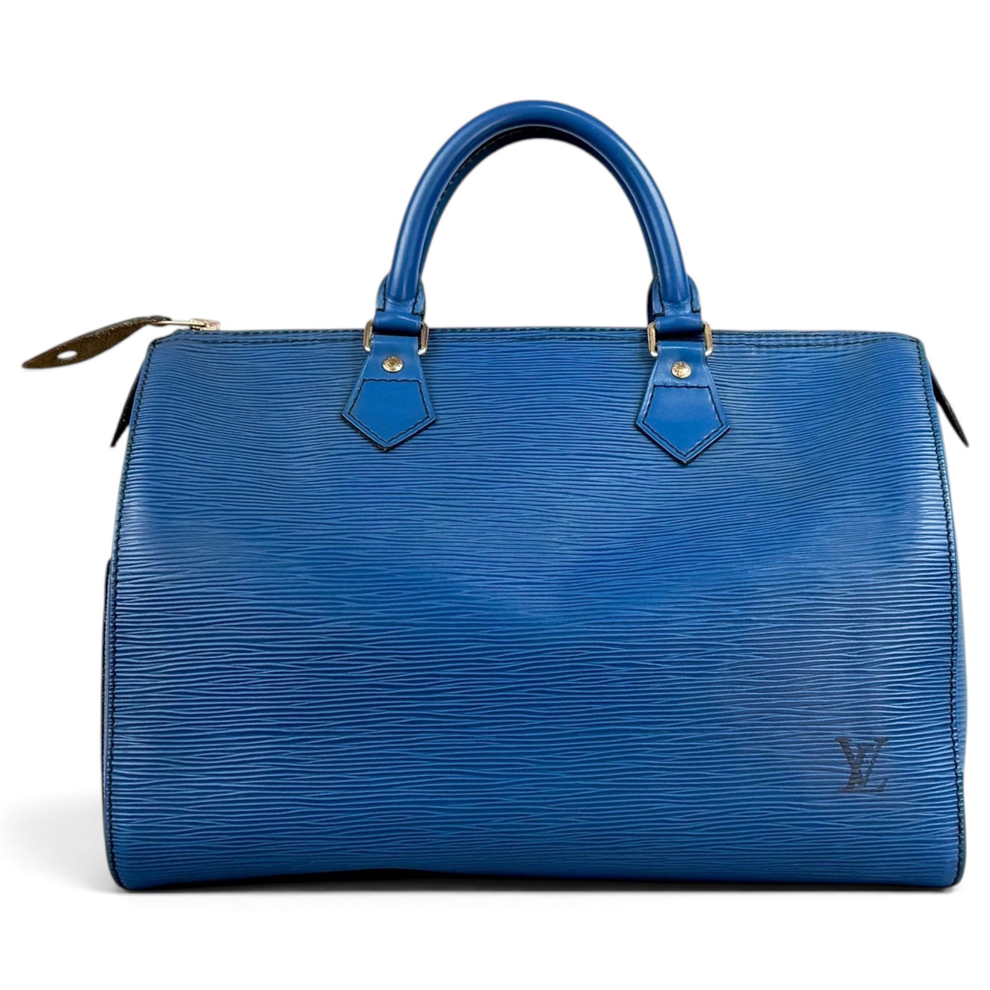 Speedy leather handbag