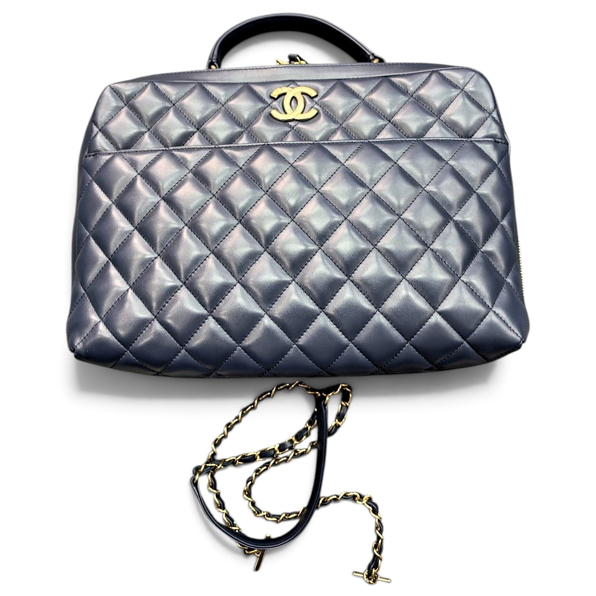 Bowling Bag leather handbag