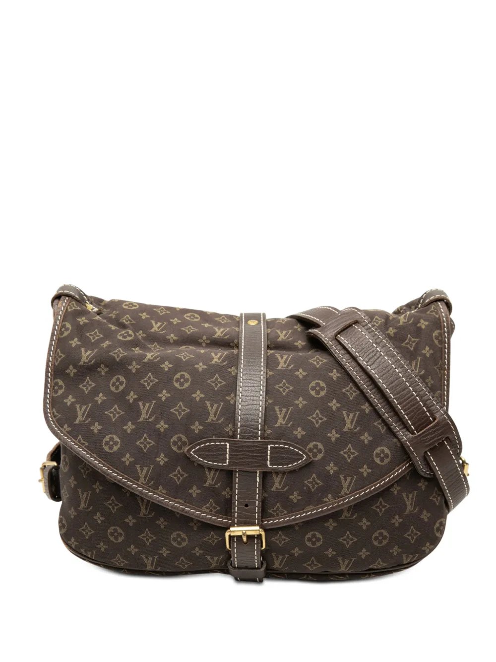 2007 Monogram Mini Lin Saumur 30 crossbody bag