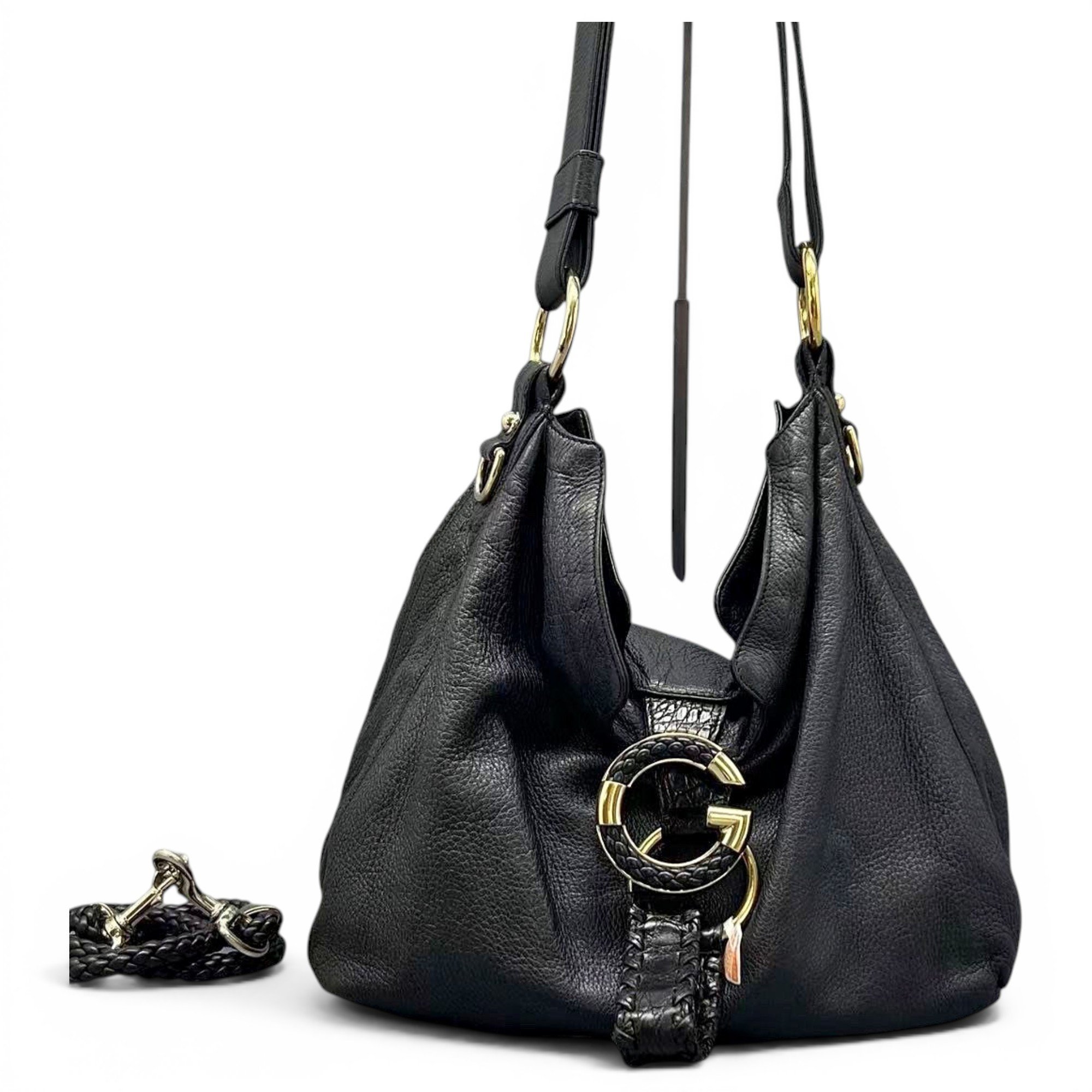 Leather handbag