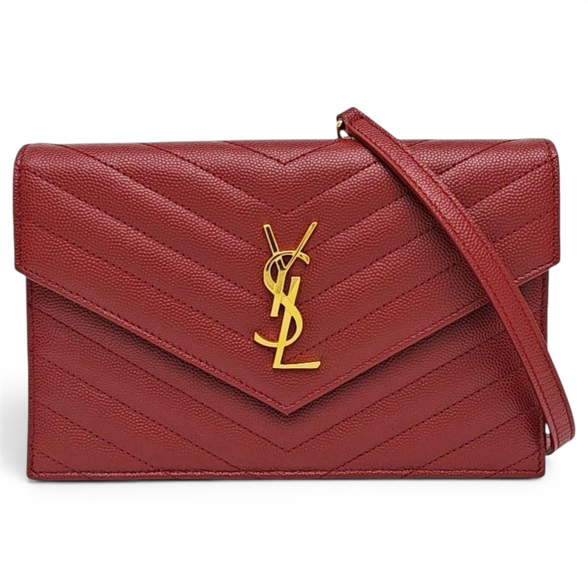 Baby monogramme leather handbag