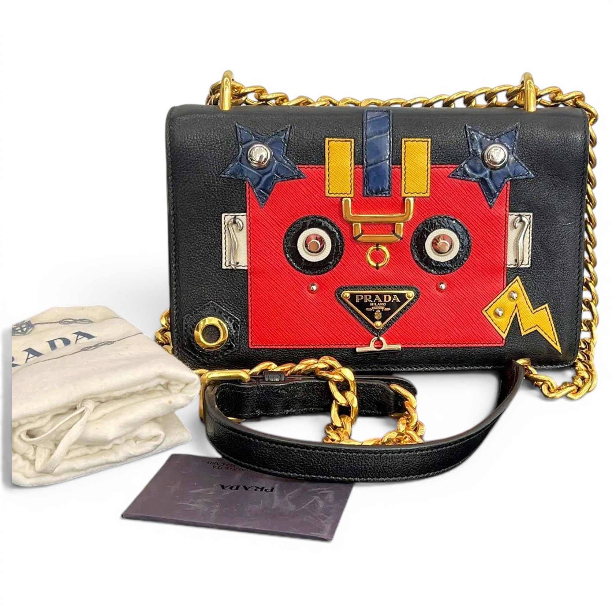 Leather crossbody bag