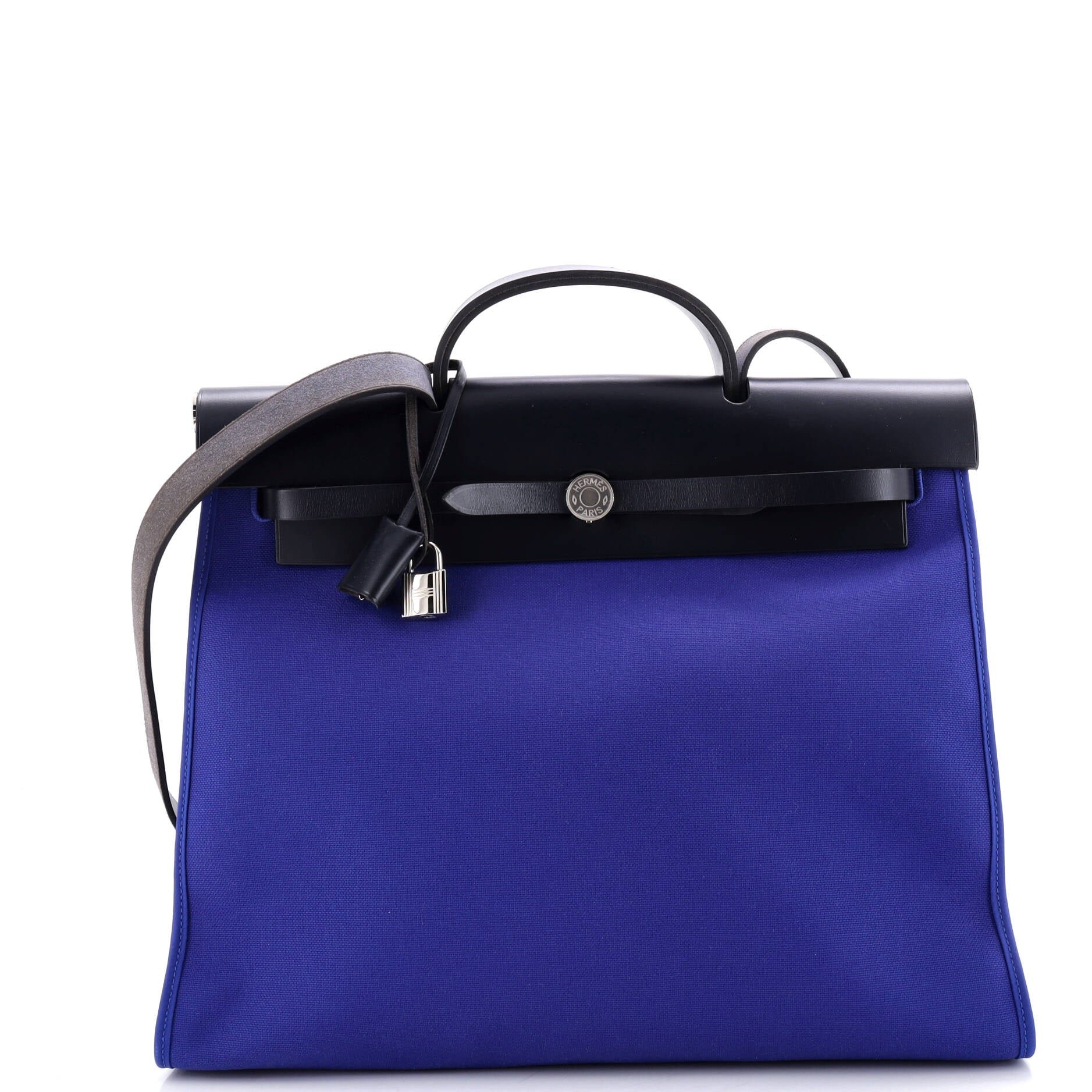 Herbag Zip Leather and Toile 39