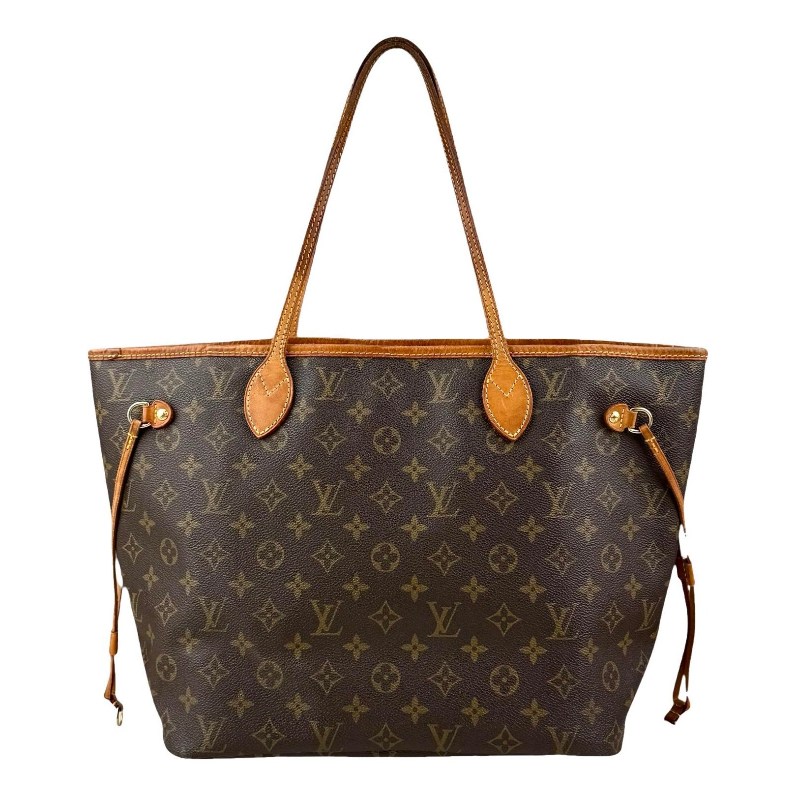 Neverfull leather tote