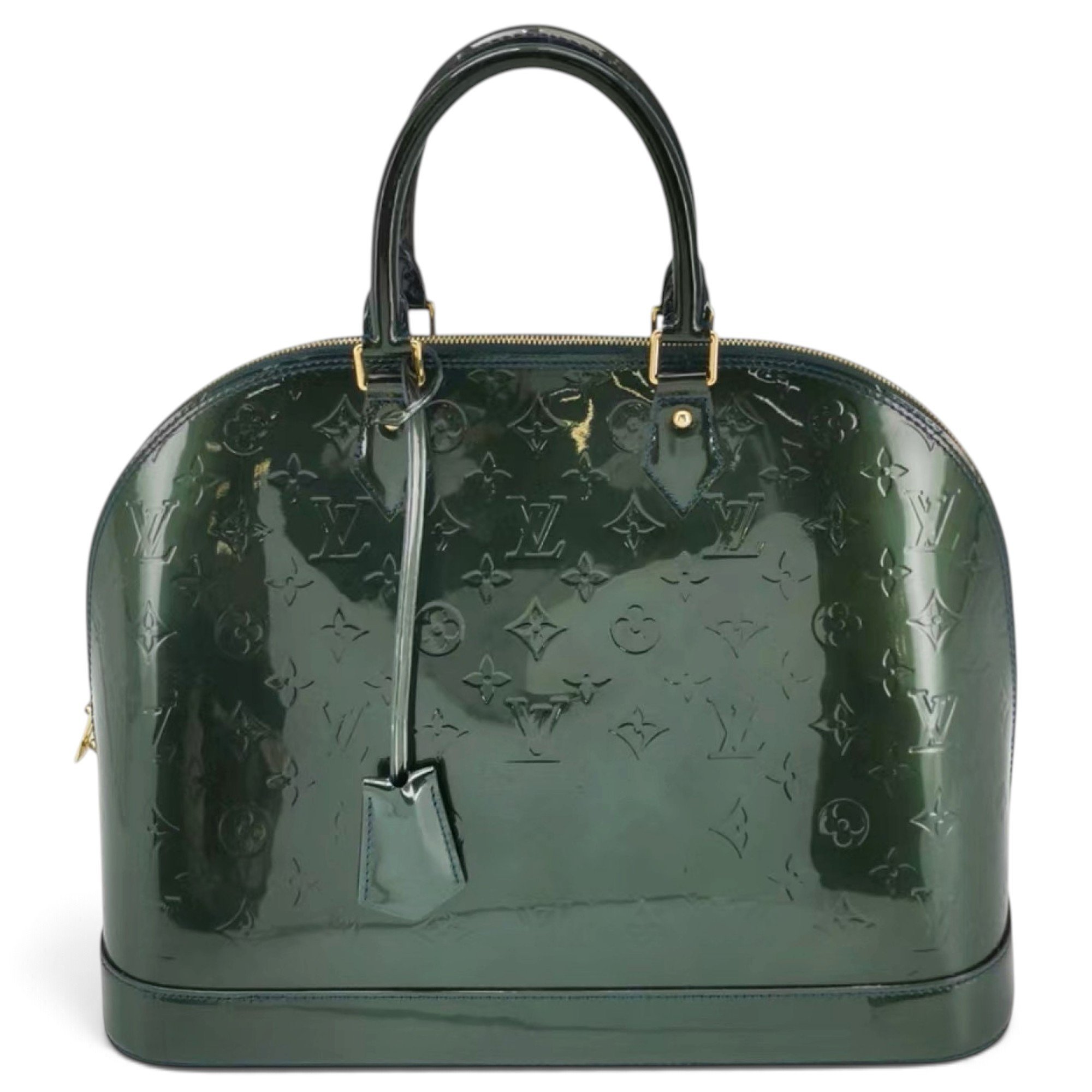 Alma patent leather handbag