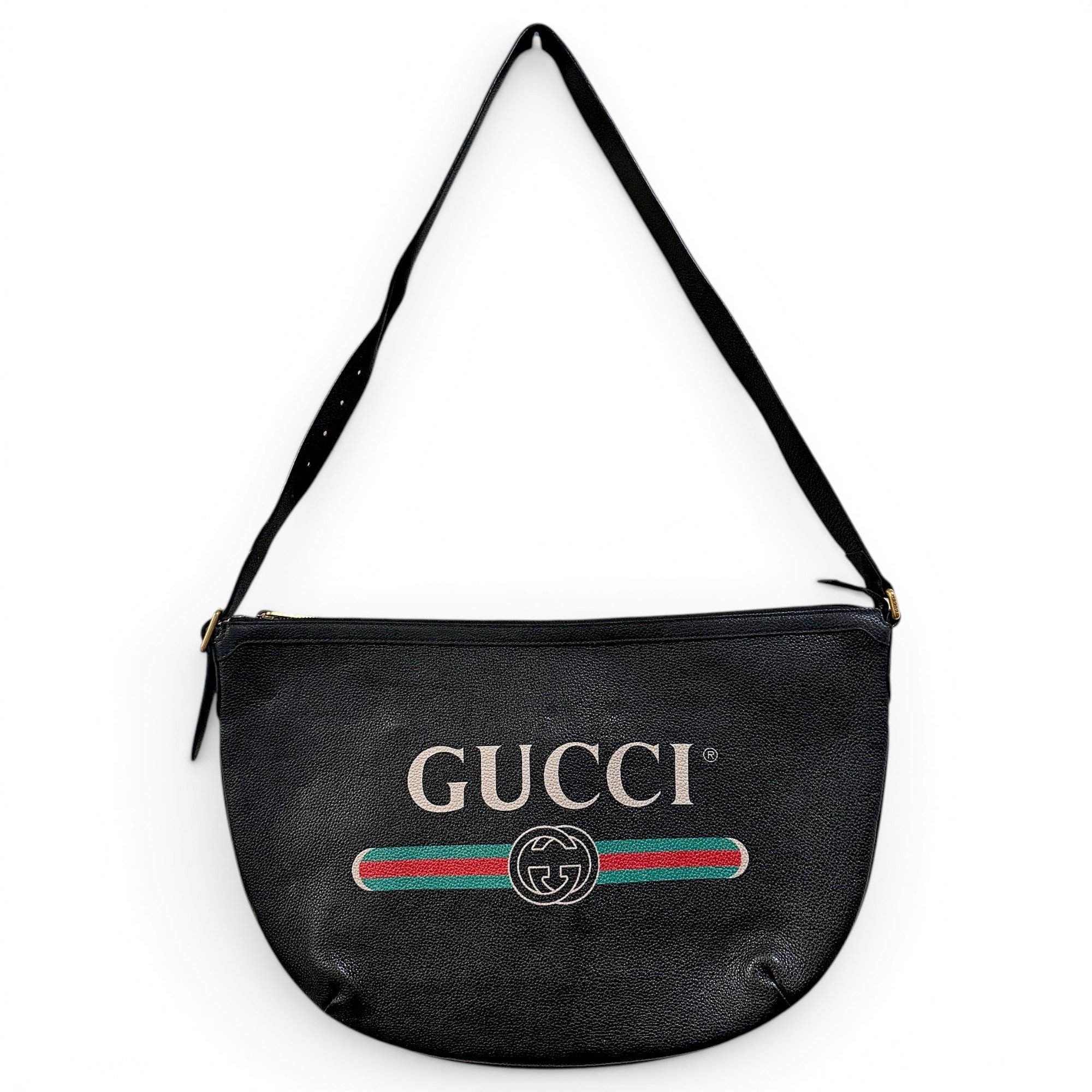 Leather crossbody bag