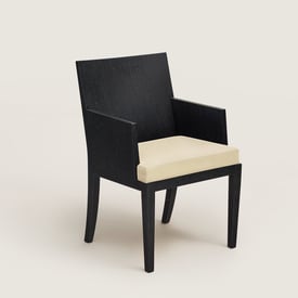 Reeditions J.-M. Frank par Hermès chair with armrests