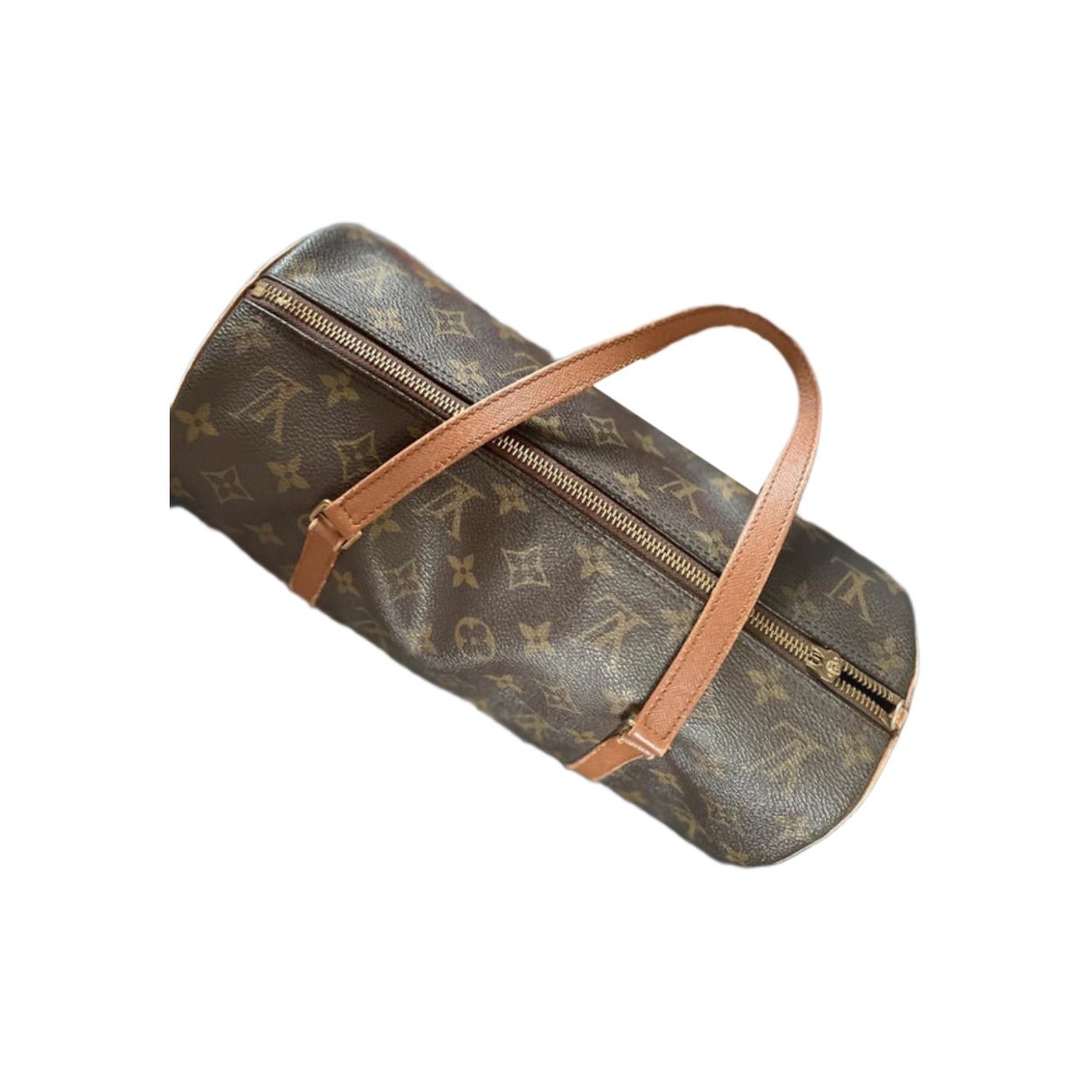 Papillon leather handbag