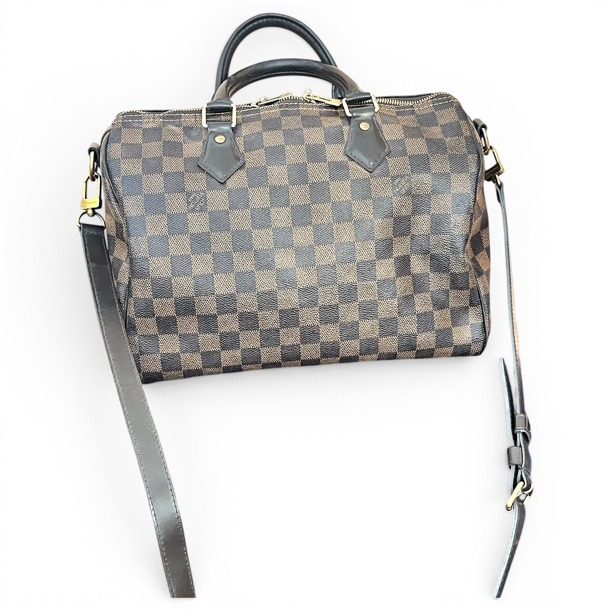 Speedy Bandoulière leather handbag