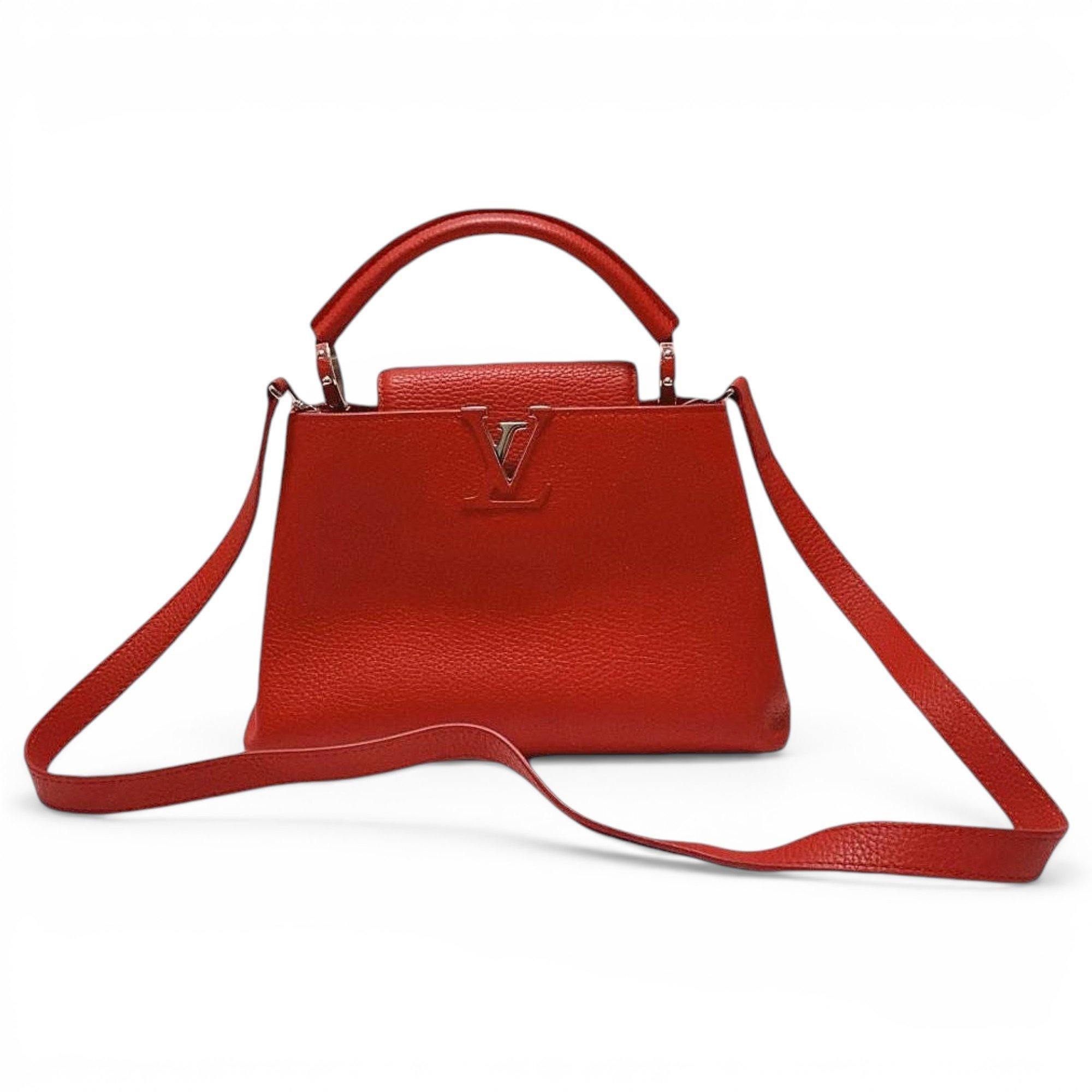 Capucines leather handbag