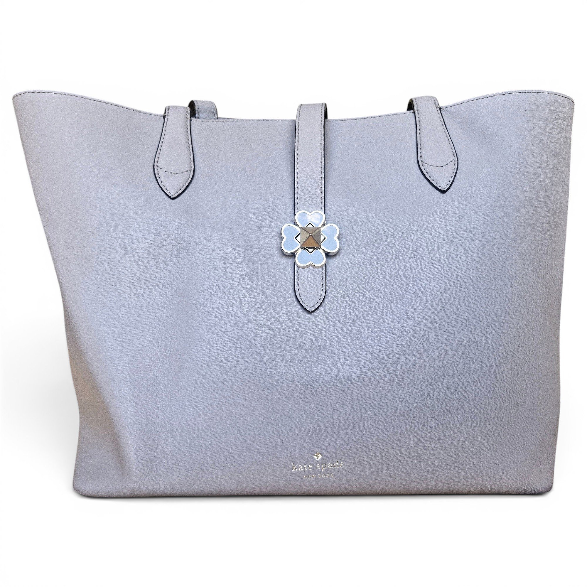 Leather tote