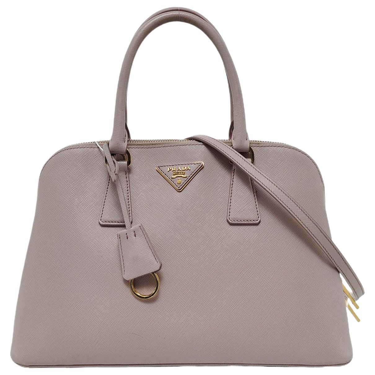 Promenade leather handbag