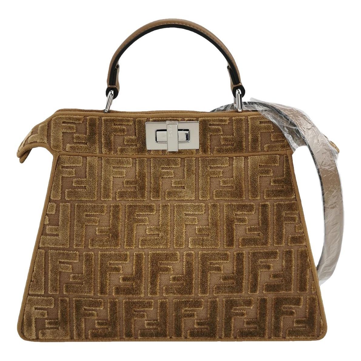 Peekaboo leather handbag