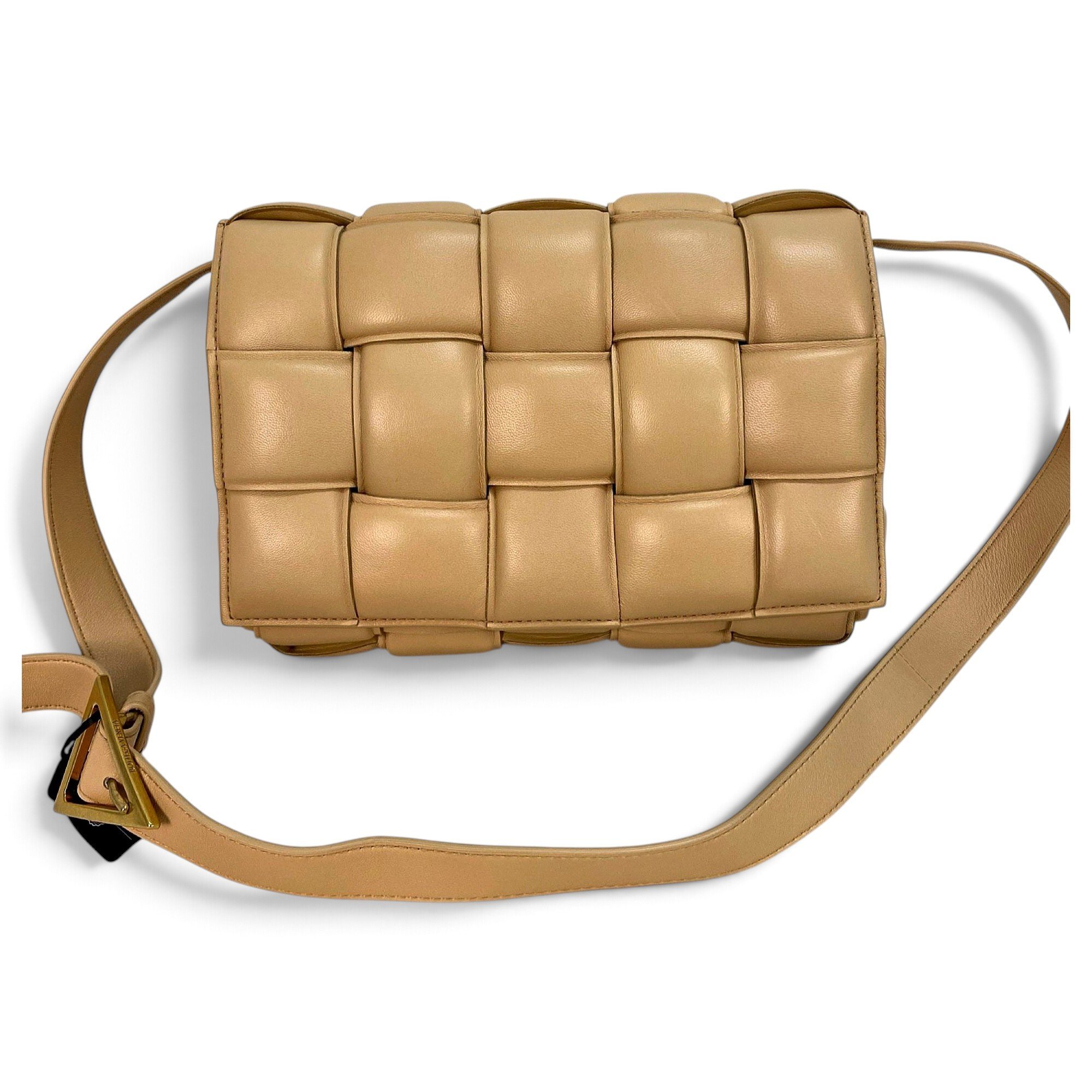 Cassette Padded leather crossbody bag