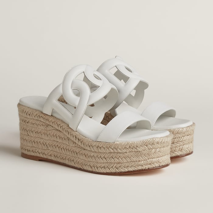 Blanc Ithea 30 Espadrille