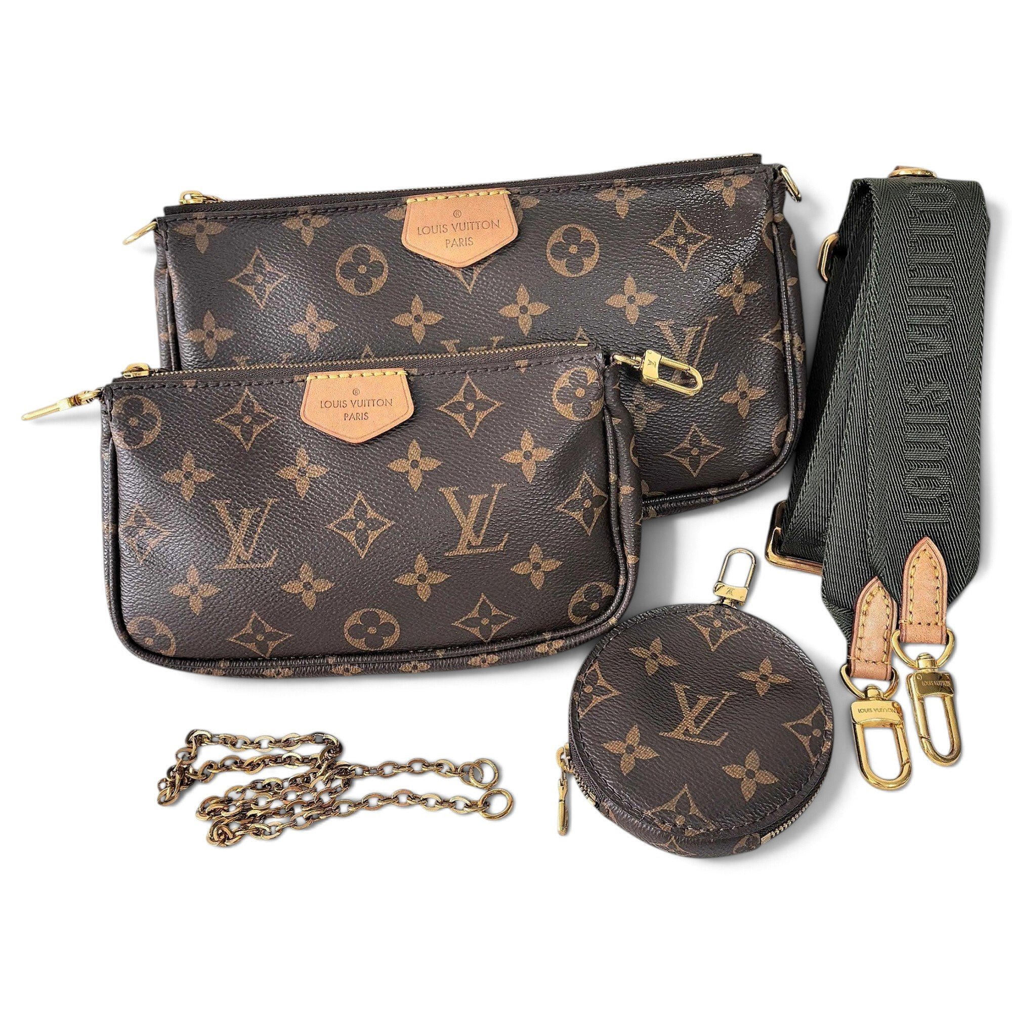 Multi Pochette Accessoires leather handbag