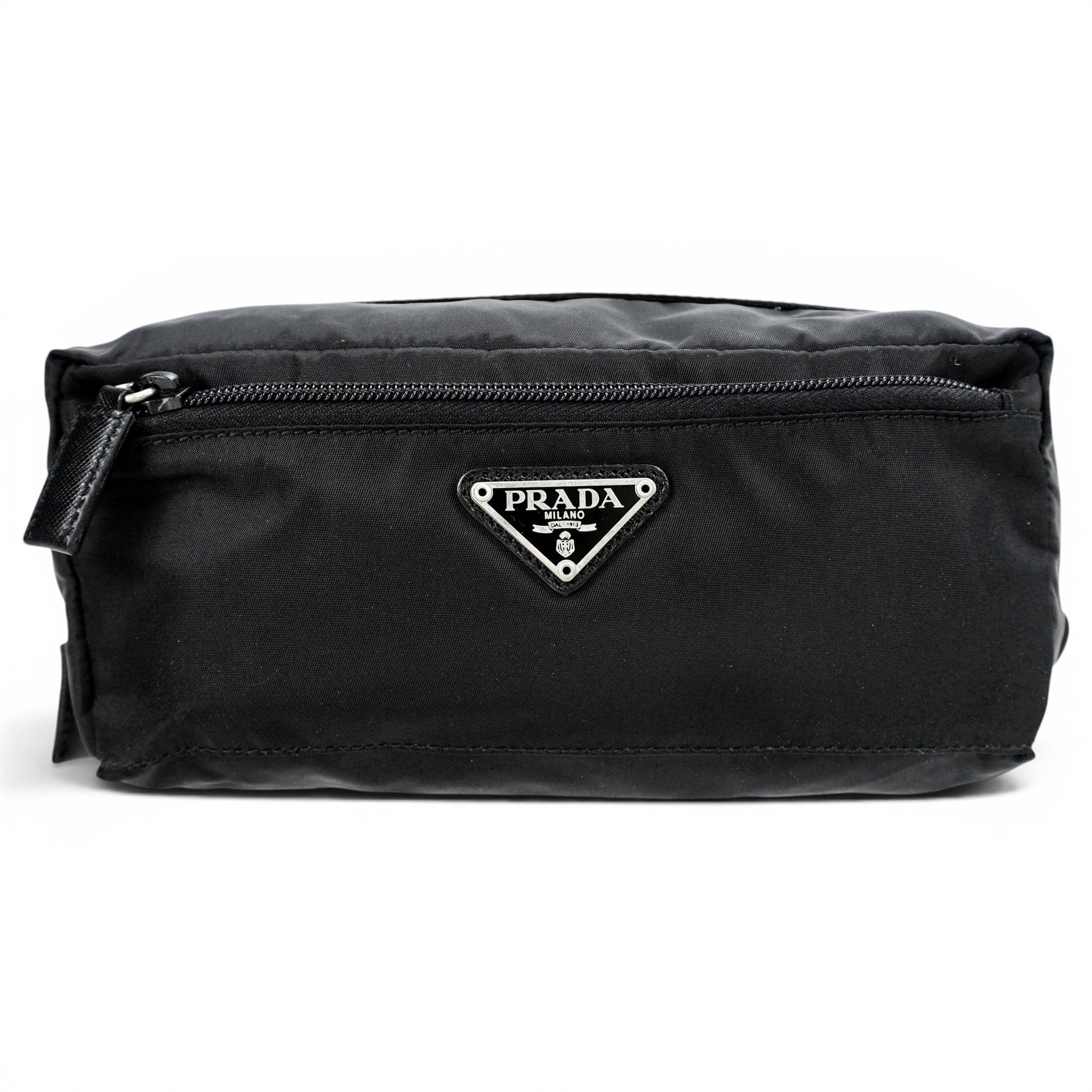 Leather vanity case