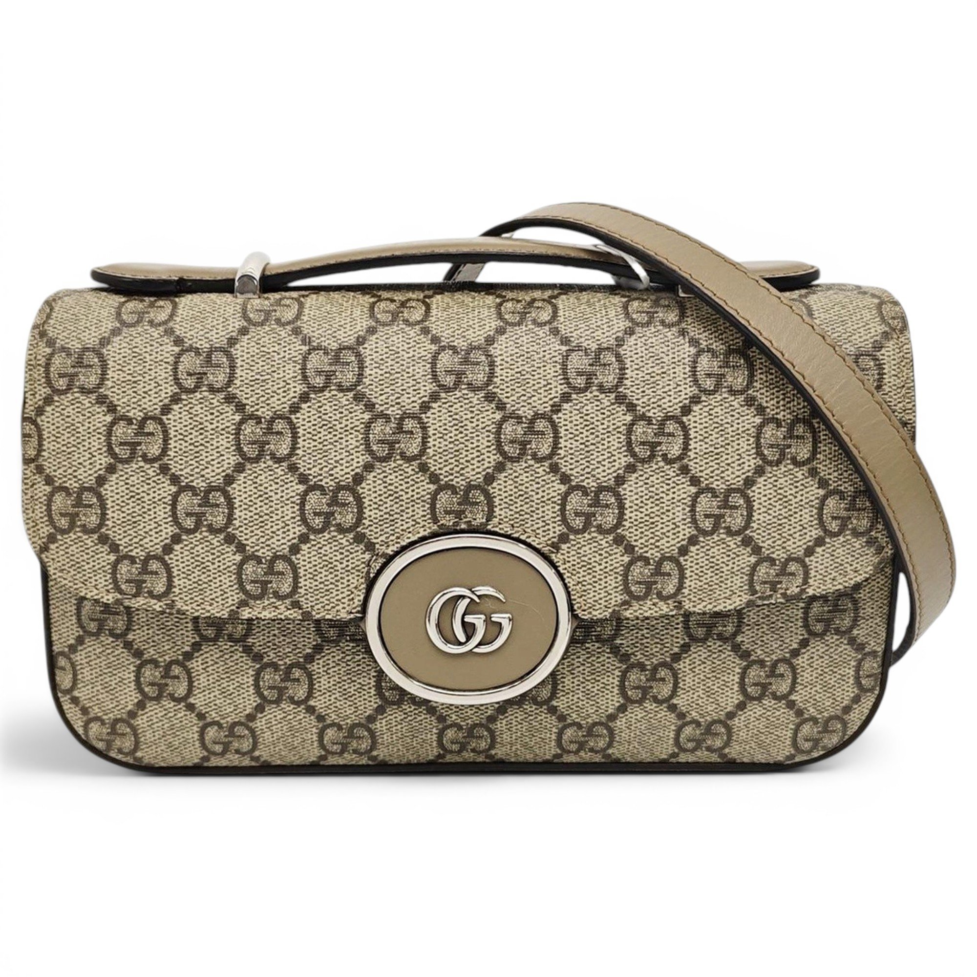 Leather handbag
