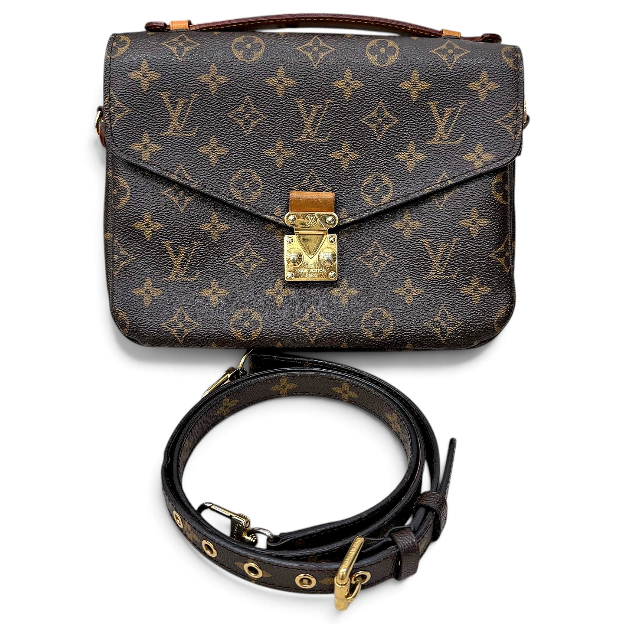 Metis leather handbag