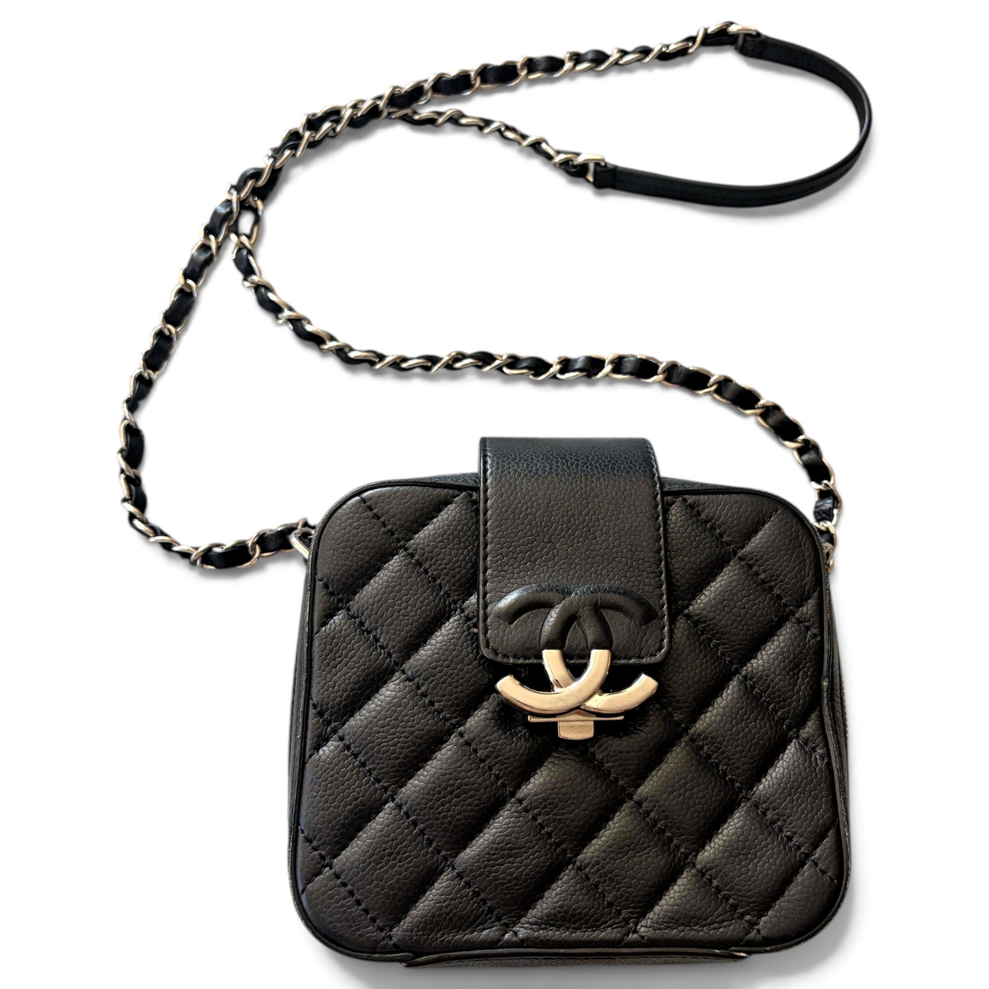 Leather crossbody bag