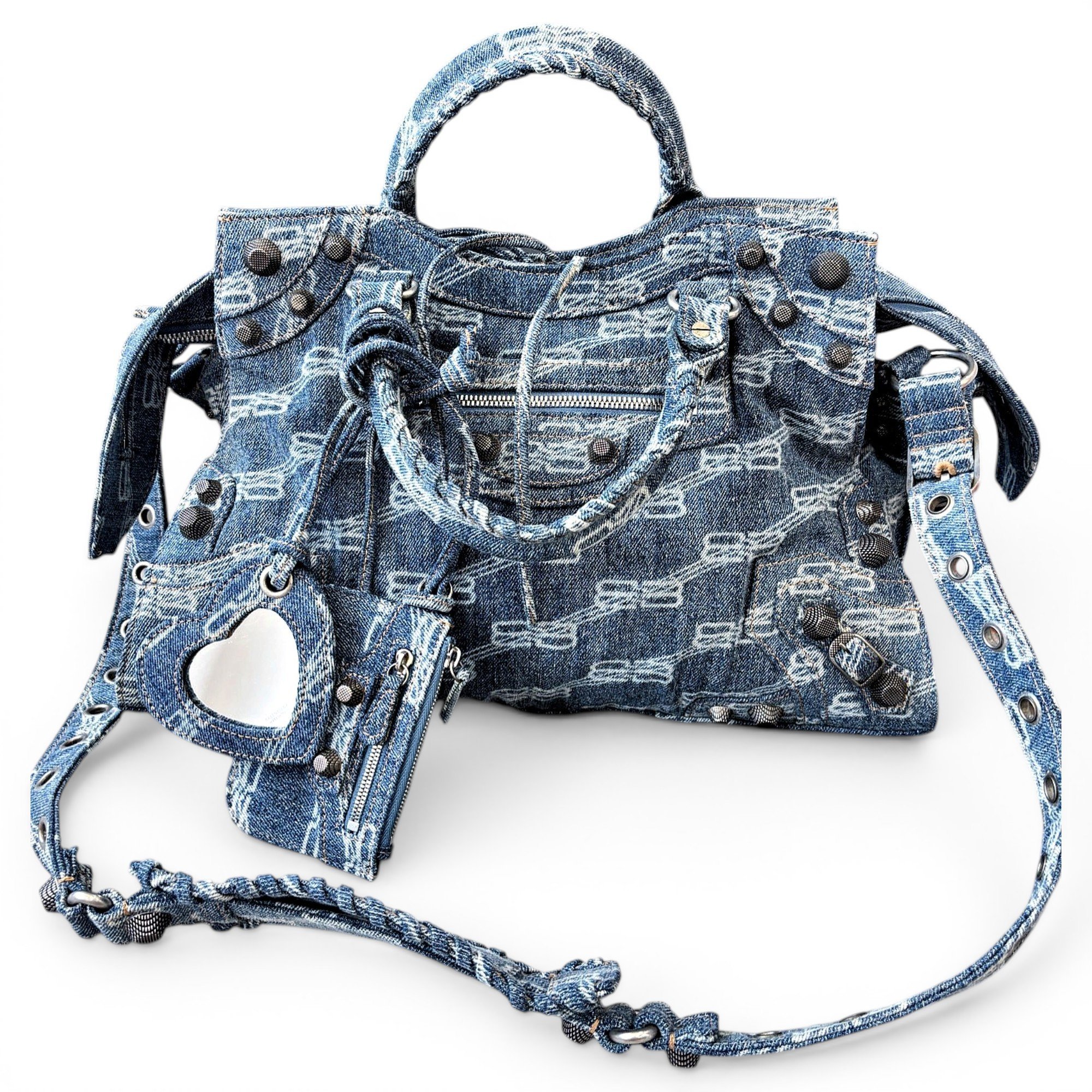Neo Cagole City cloth handbag