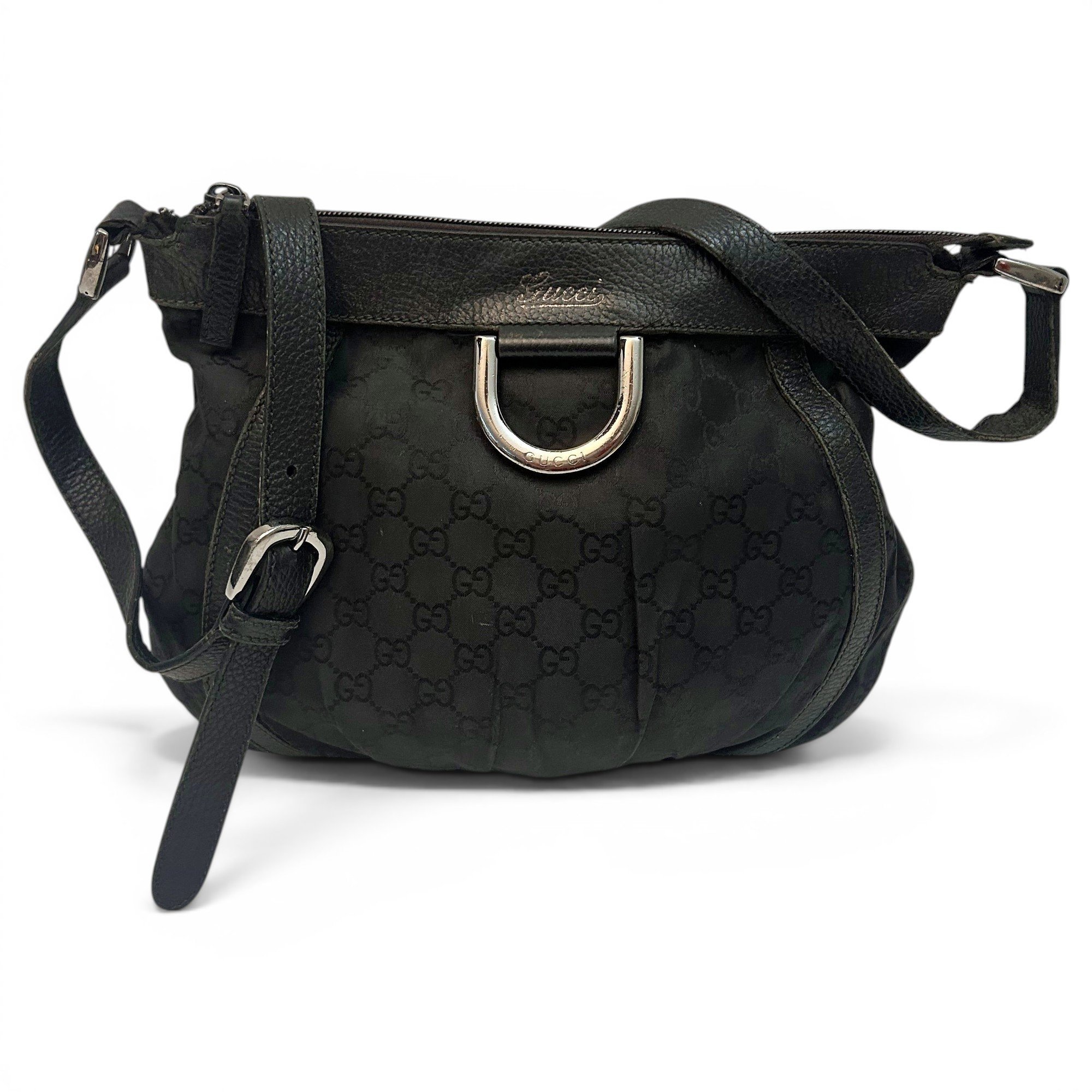 Leather crossbody bag