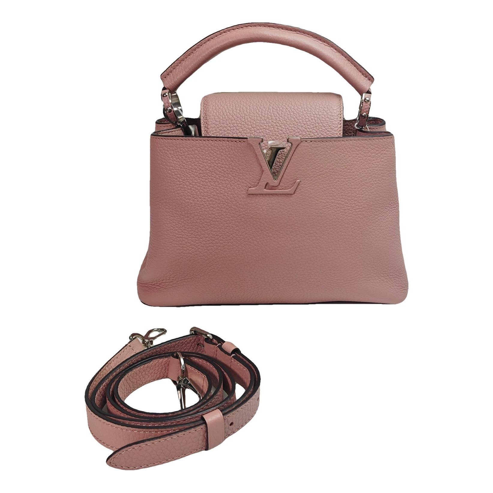 Capucines leather handbag