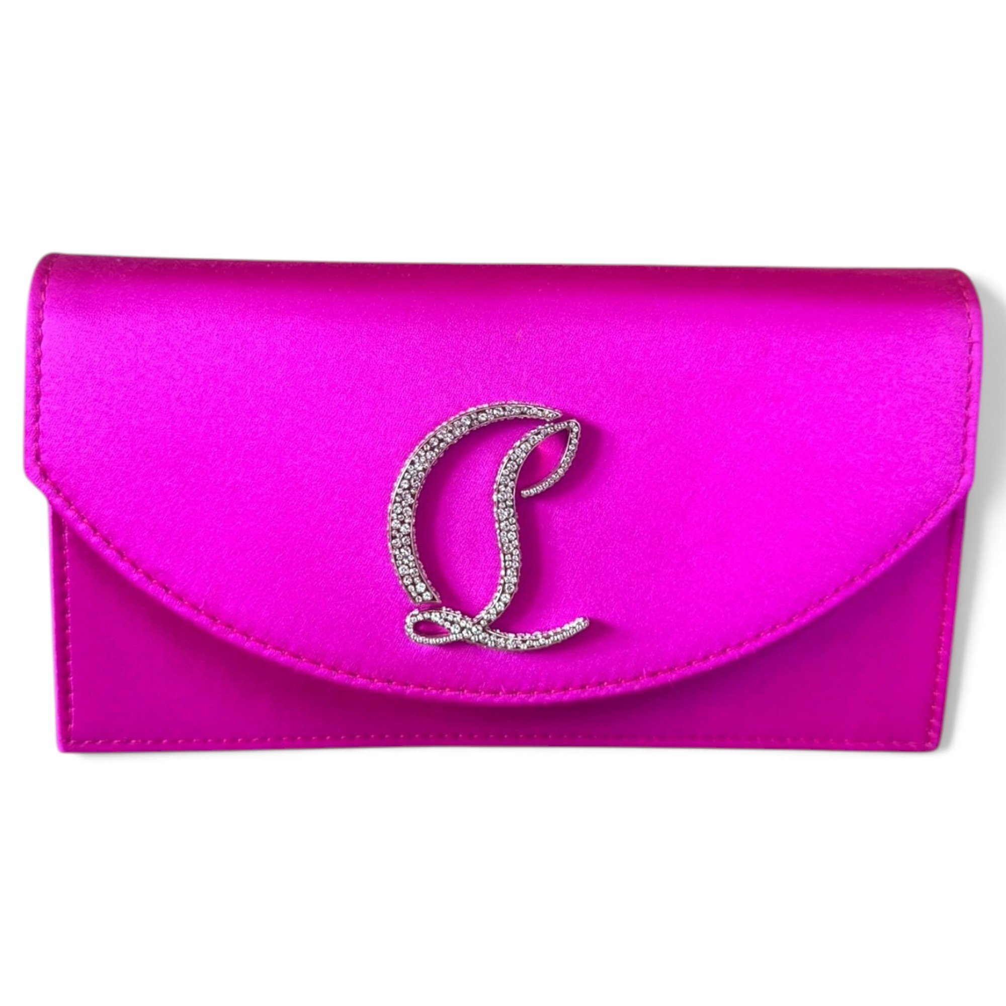 Loubi54 silk crossbody bag