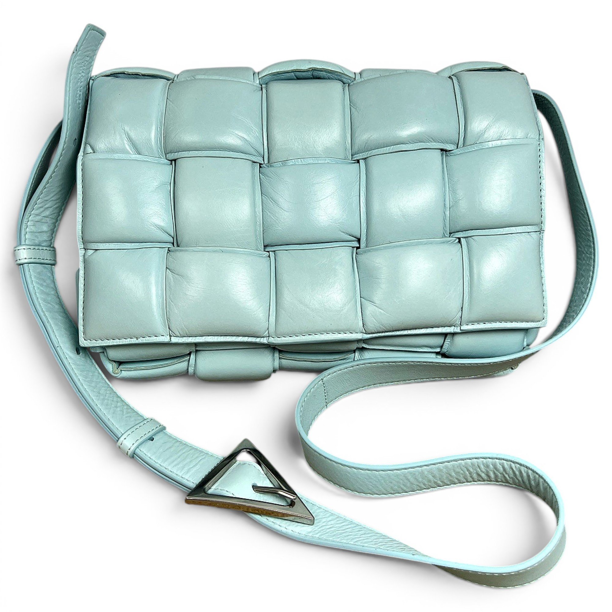 Cassette Padded leather handbag