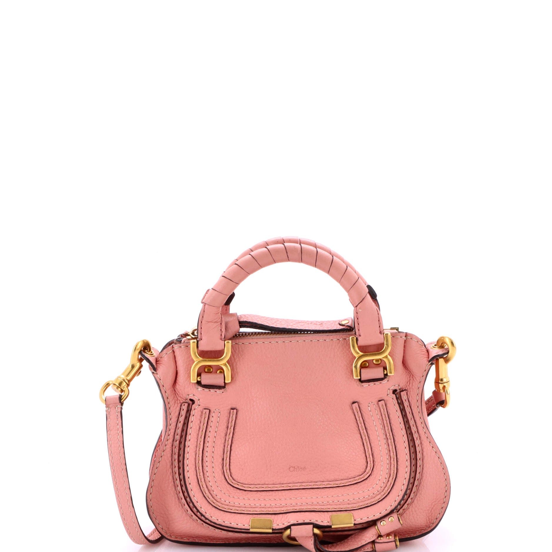 Chloe Marcie Satchel Leather Baby
