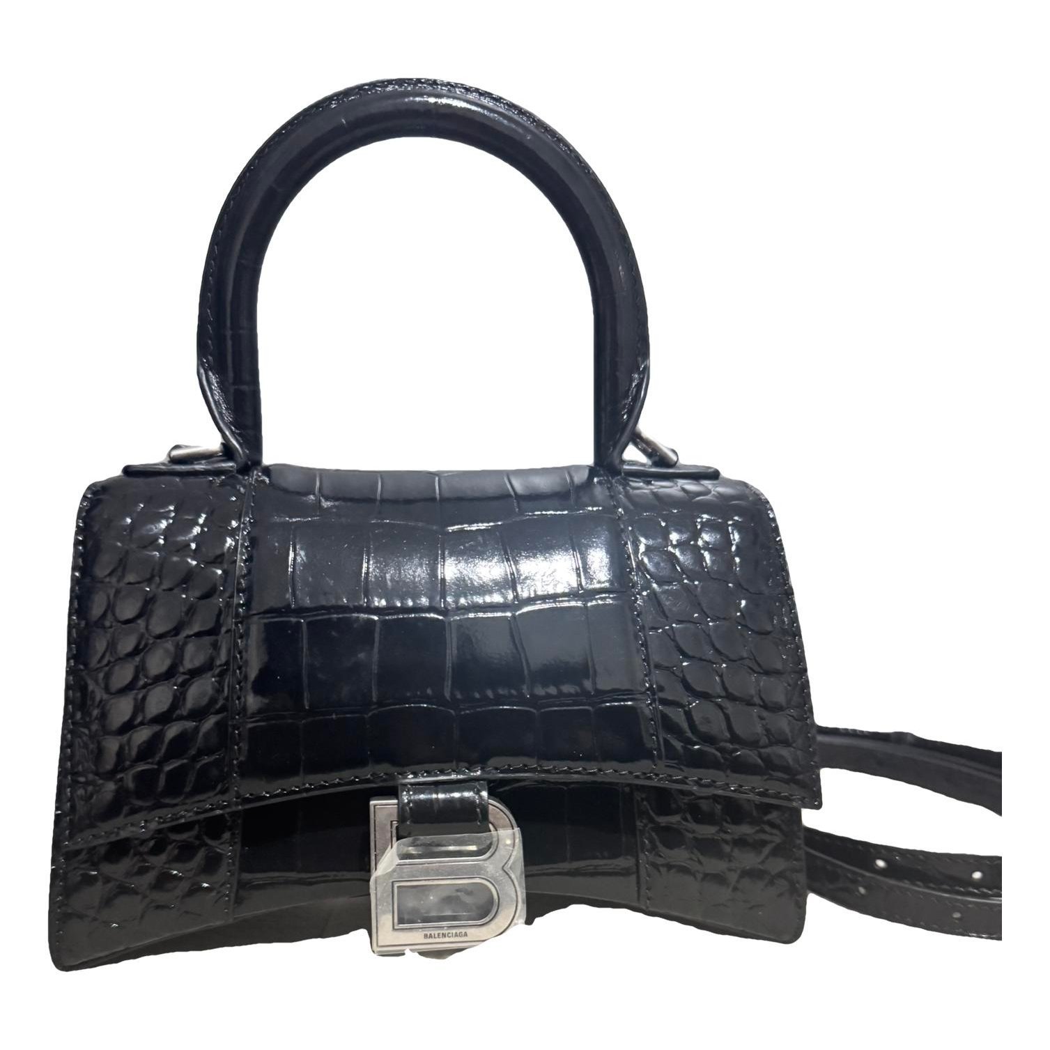 Balenciaga Hourglass leather crossbody bag