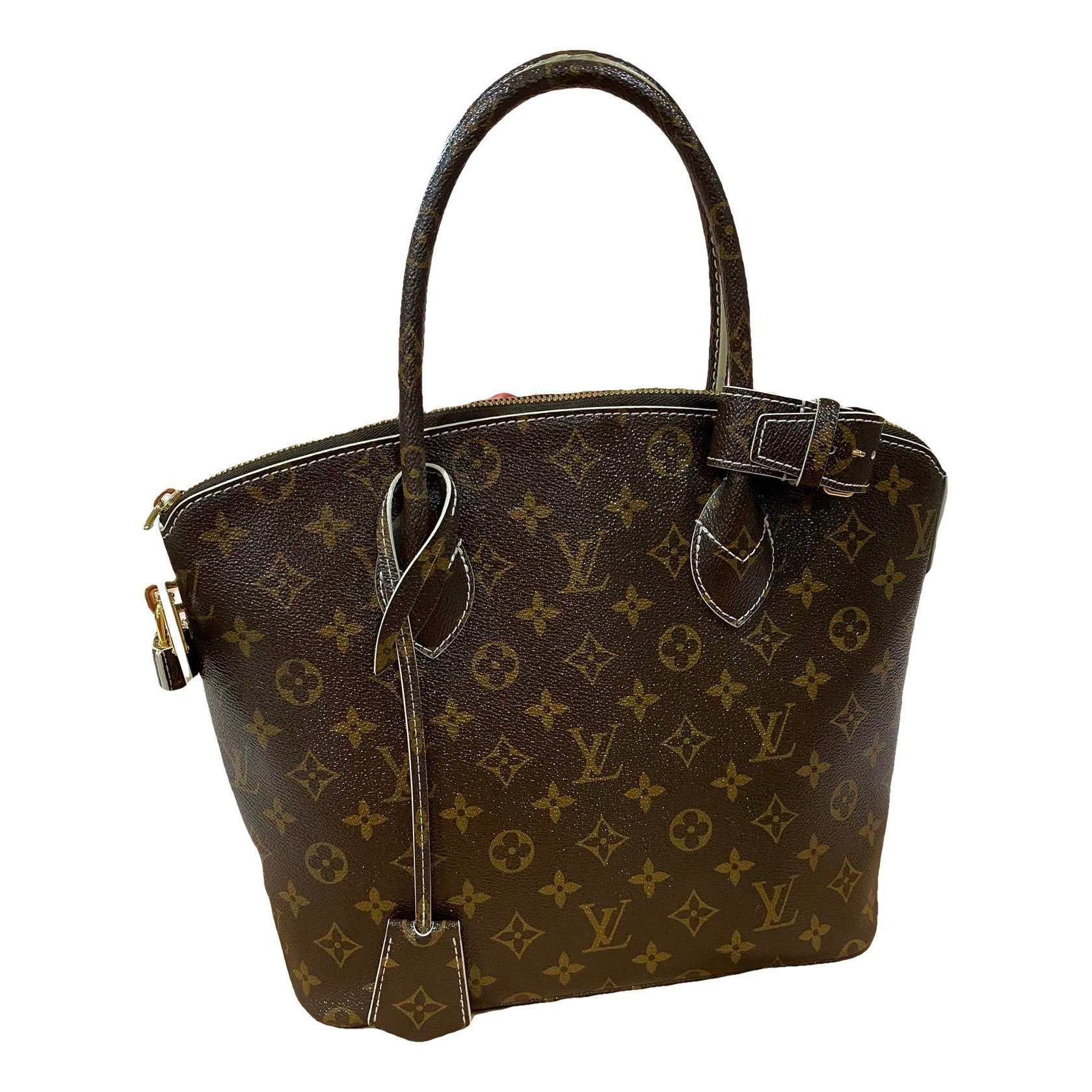 Lockit leather handbag