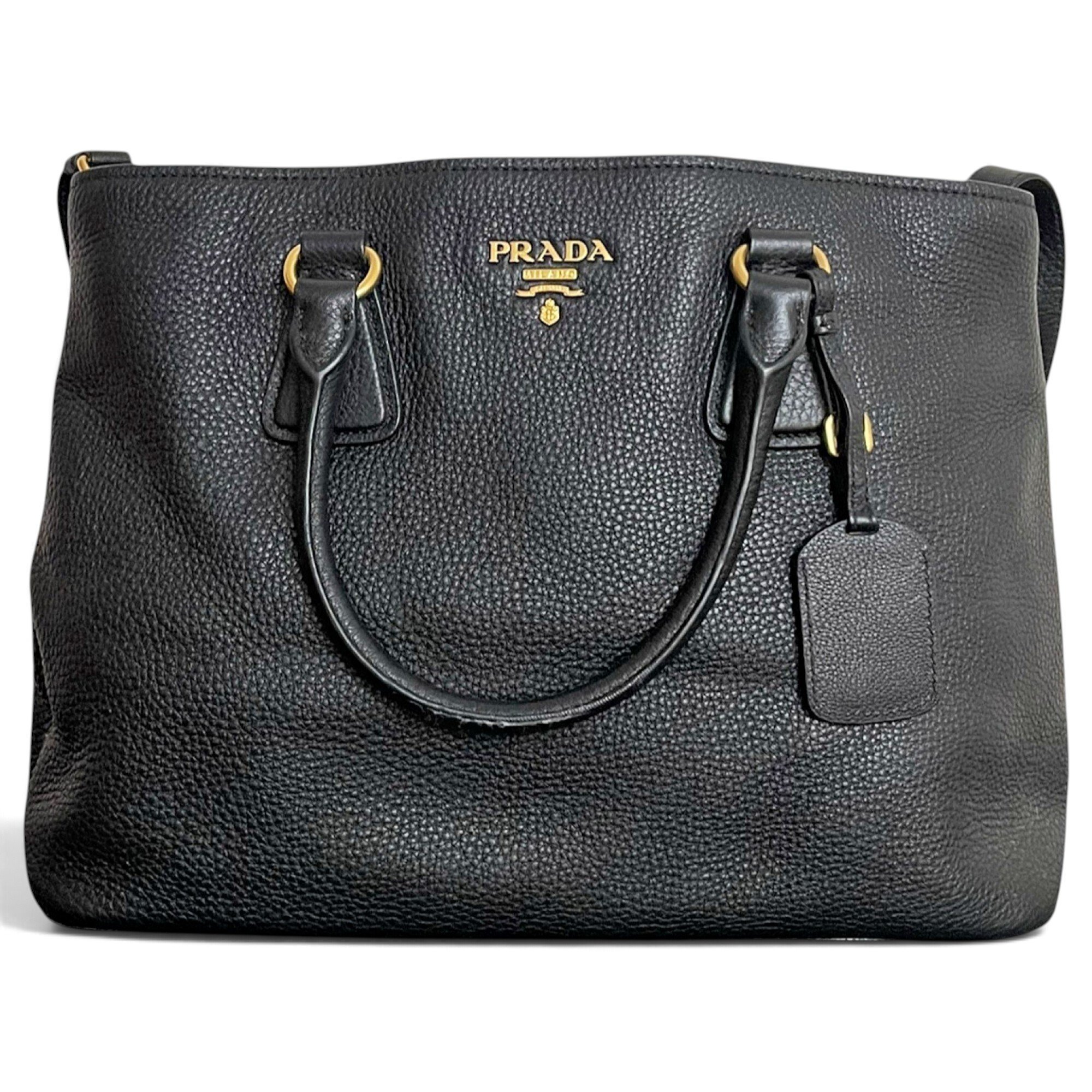 Leather tote